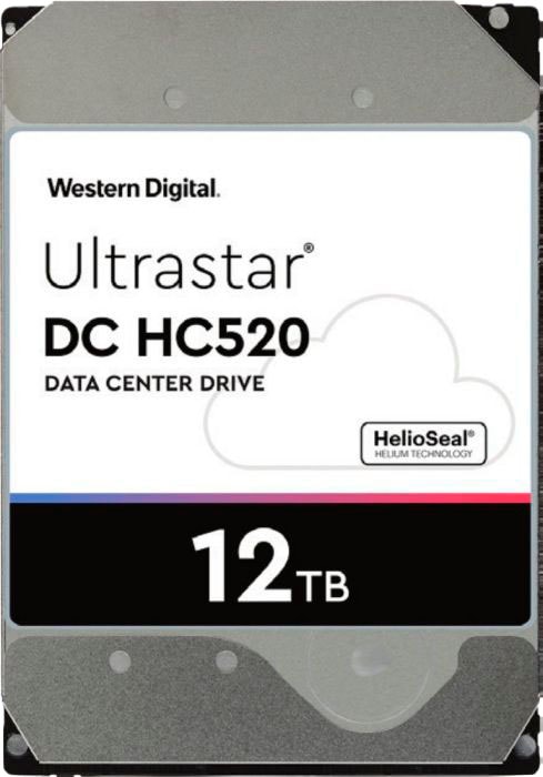 Western Digital HDD-Festplatte »Ultrastar DC HC520, 512e Format, ISE«, 3,5 Zoll, Anschluss SAS, Bulk