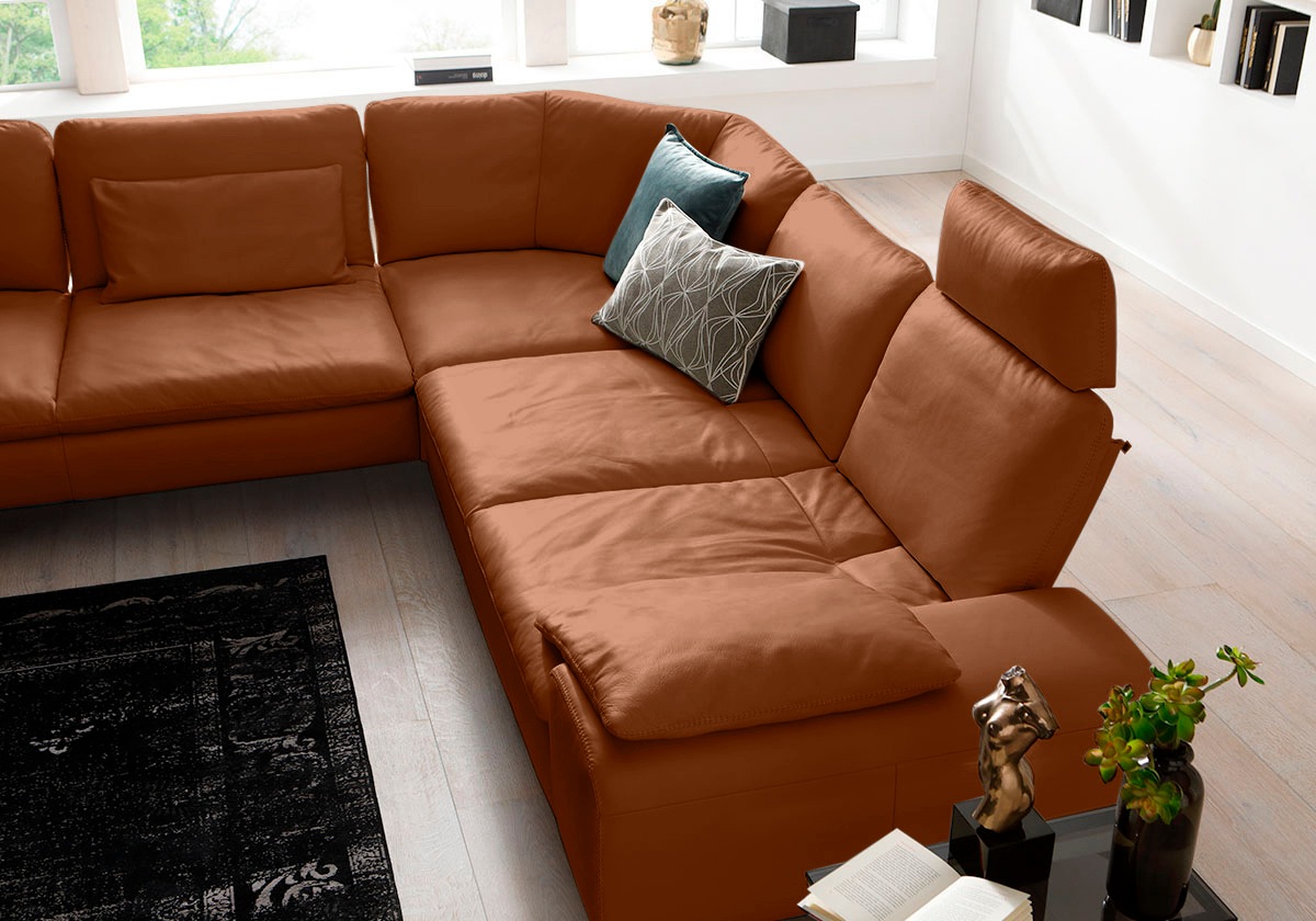 W.SCHILLIG Ecksofa "valentinoo, Designsofa, elegant und bequem, L-Form" mit günstig online kaufen