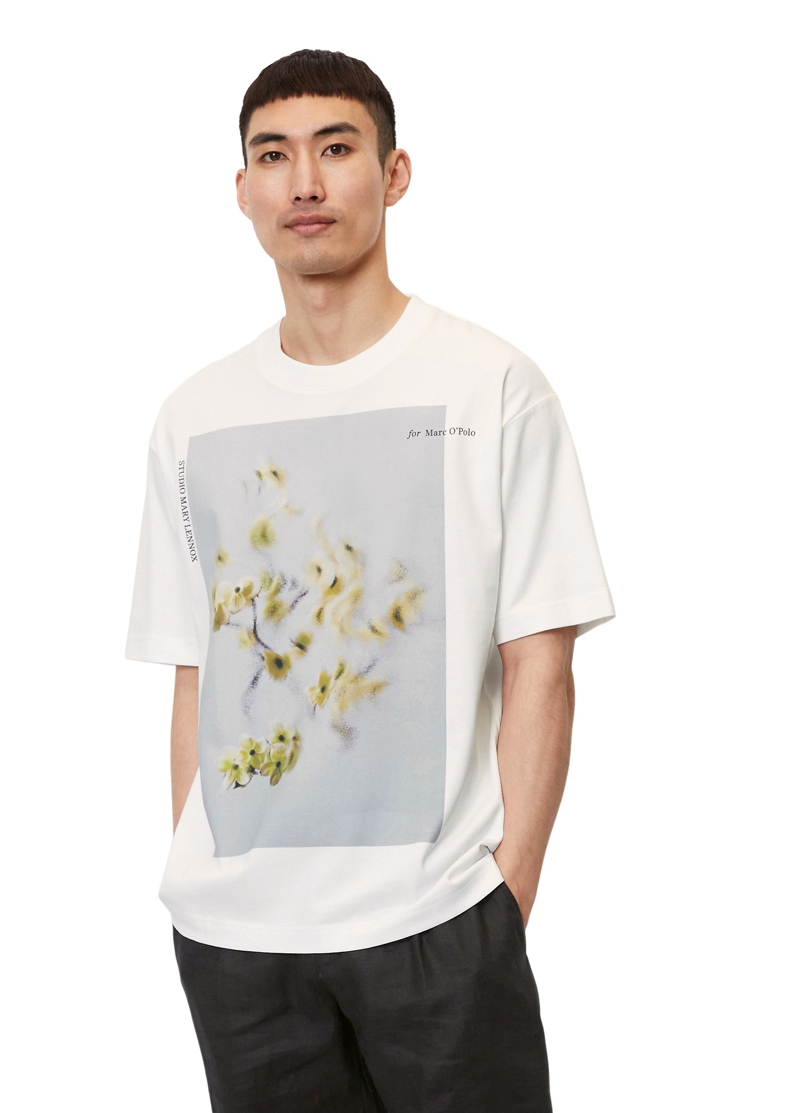 floralem Marc BAUR T-Shirt | für O\'Polo »mit ▷ Frontprint«