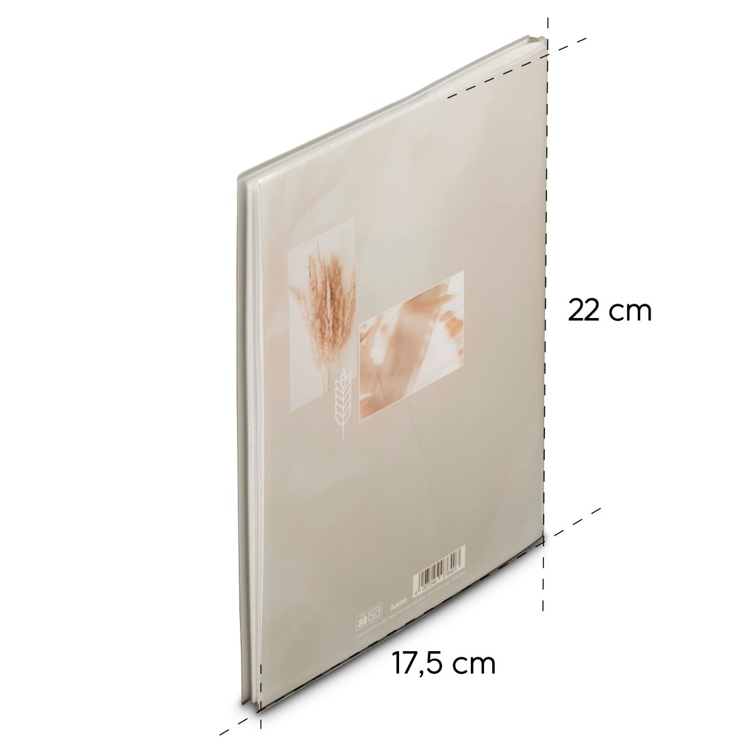 Hama Einsteck-Fotoalbum »Fotoalbum Softcover-Album "Singo II", für 80 Fotos 10x15cm, Cotton«