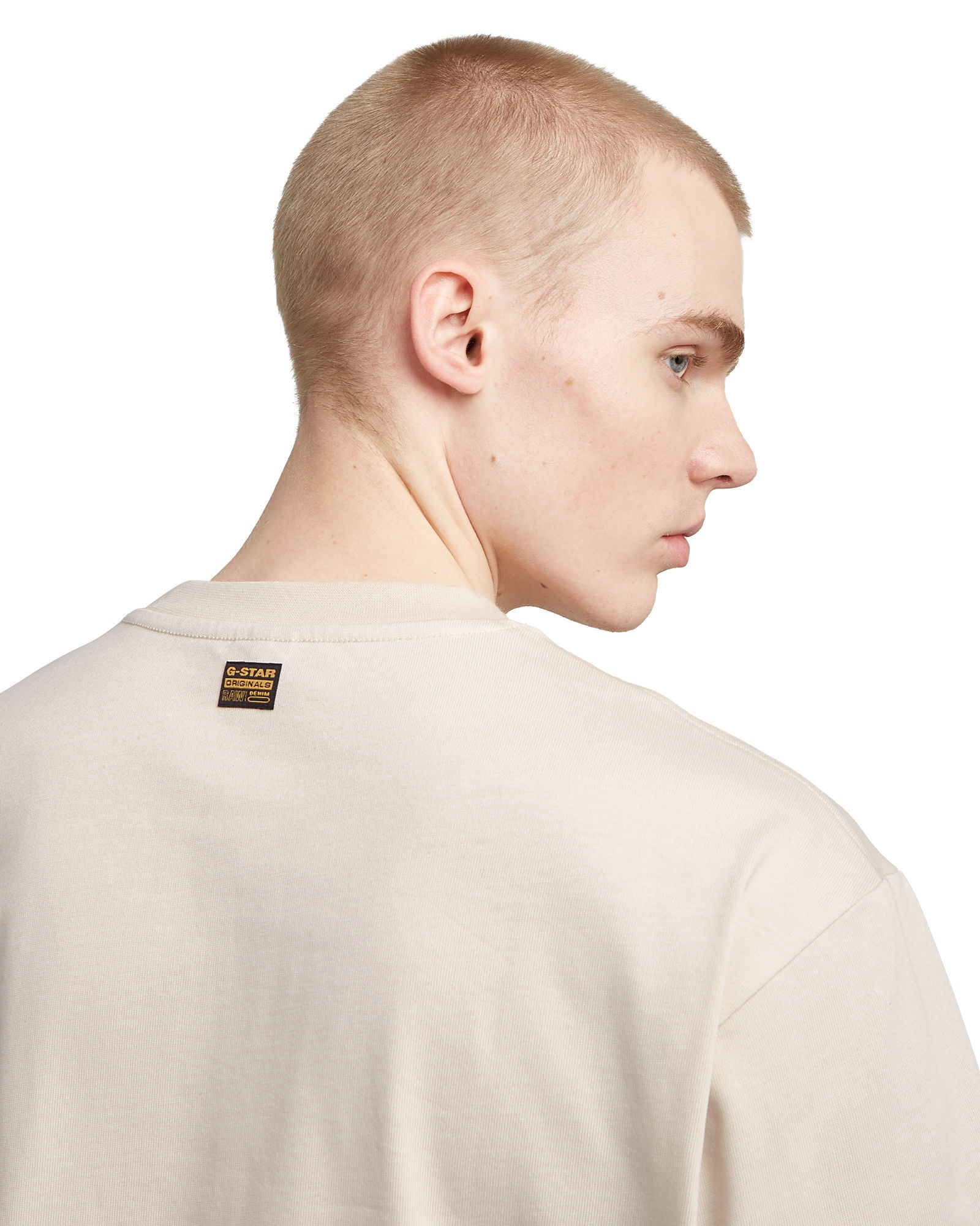 G-STAR T-Shirt »A Line Woven Mix Boxy T-Shirt«