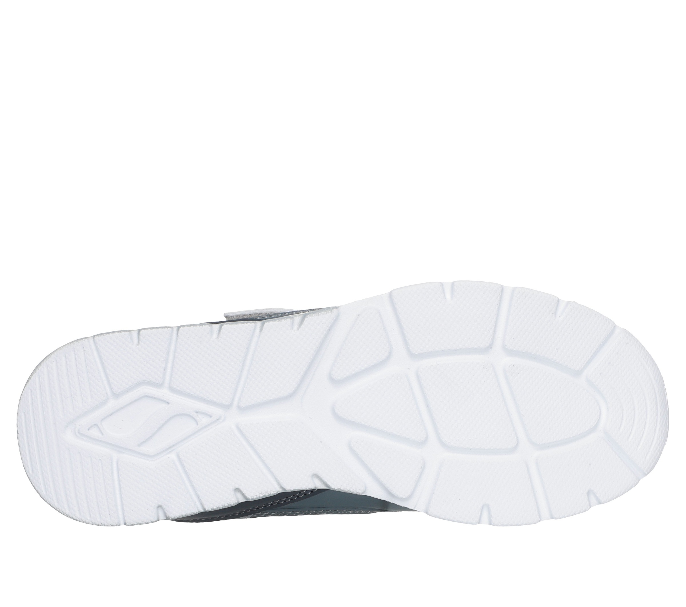 Sneaker SKECHERS "UNO LITE 2.0-PILLAR DUO", Mädchen, Gr. 34, hellgrau, Lederimitat, kontrastfarbene Details, Schuhe Sneaker, Schnürschuh mit Air-Cooled, Größenschablone zum Download 2