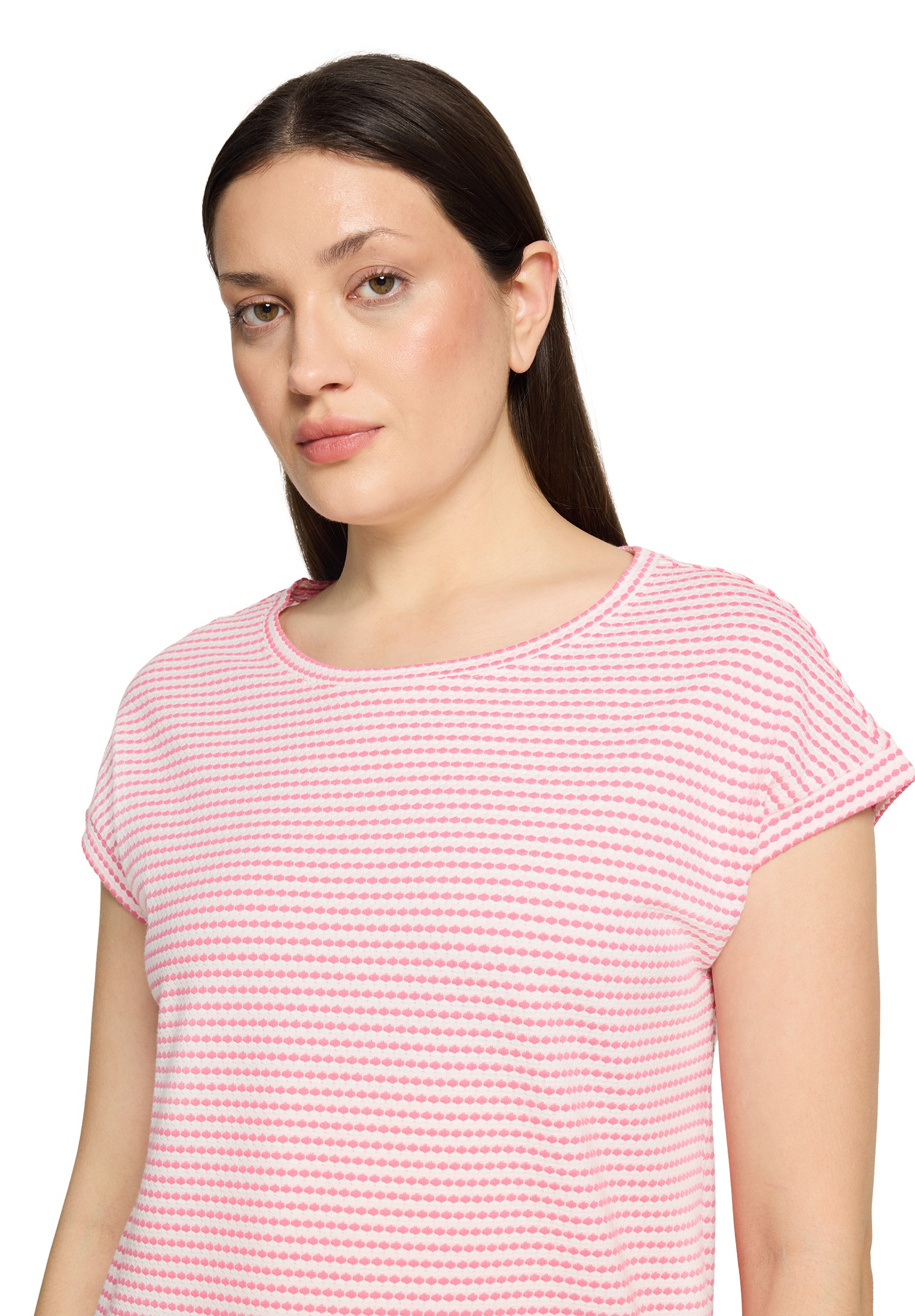 Betty&Co Kurzarmshirt »Damen mit Gummizug« 1 tlg.