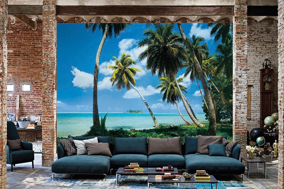 Thumbnail - Papermoon Fototapete "Tahiti" glatt