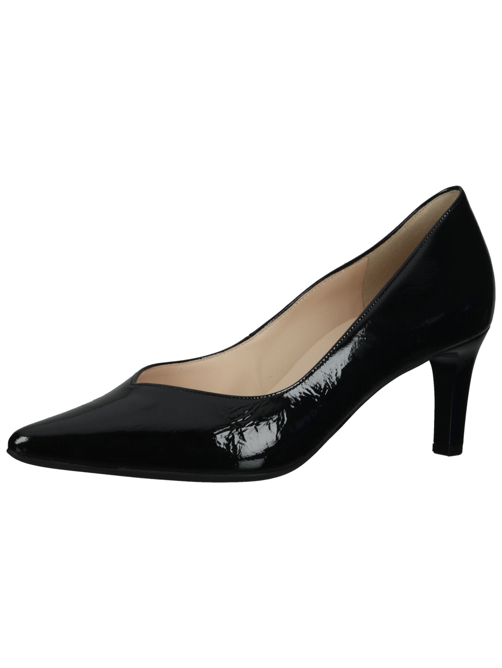 HÖGL Damen Pumps "Högl Pumps Leder", Gr. 34,5, schwarz, Leder, Schuhe
