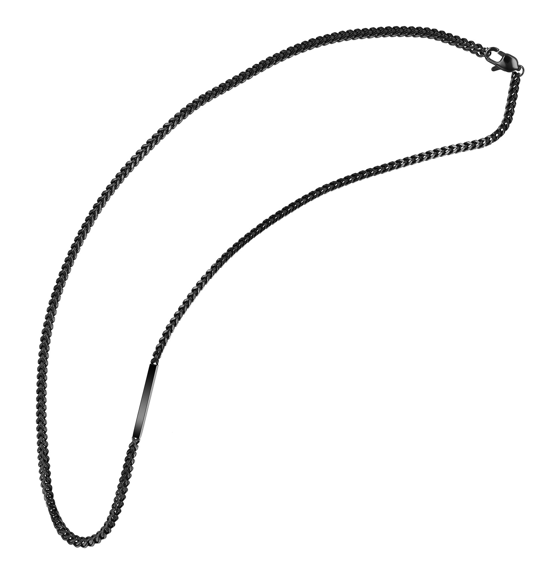 Adelia´s Kette ohne Anhänger »Herren Halskette aus Edelstahl 61 cm« Ideal als Geschenk zum Jubiläum