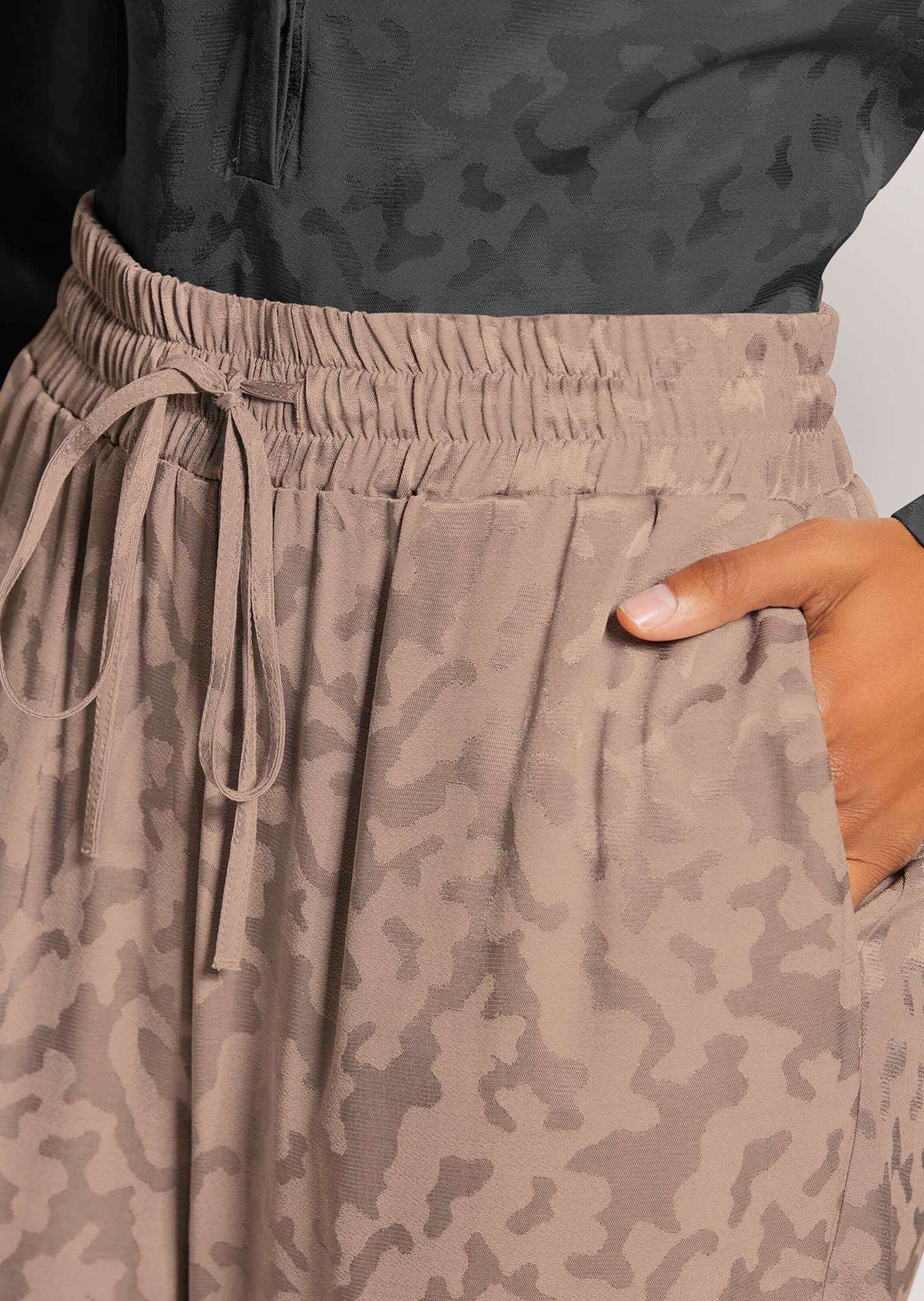 MADELEINE Stoffhose »Hose Jacquard-Hose zum Schlüpfen«