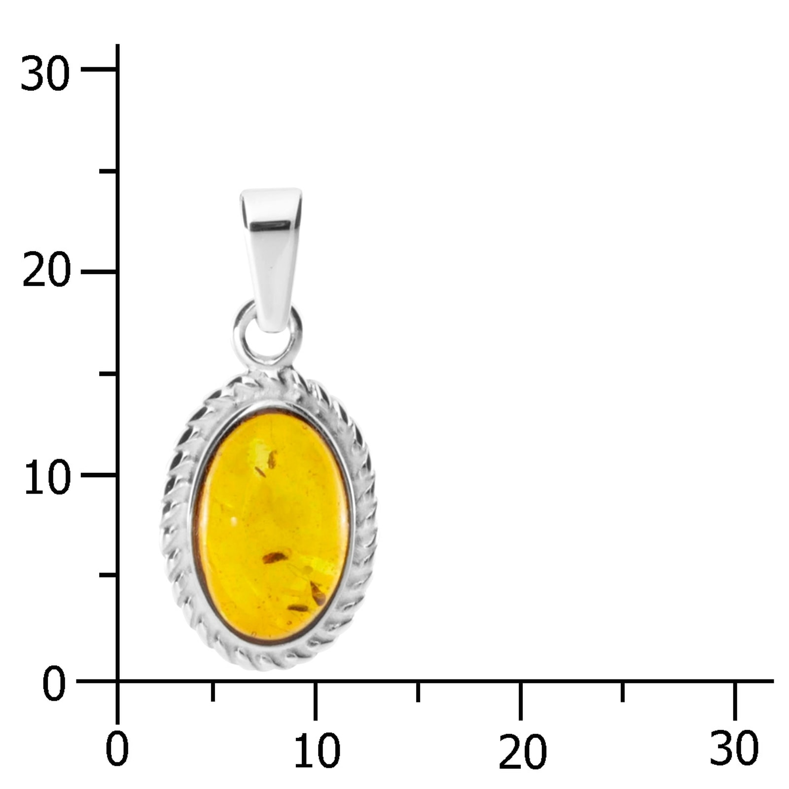 OSTSEE-SCHMUCK Kettenanhänger »- Julie - Silber 925/000 - Bernstein«