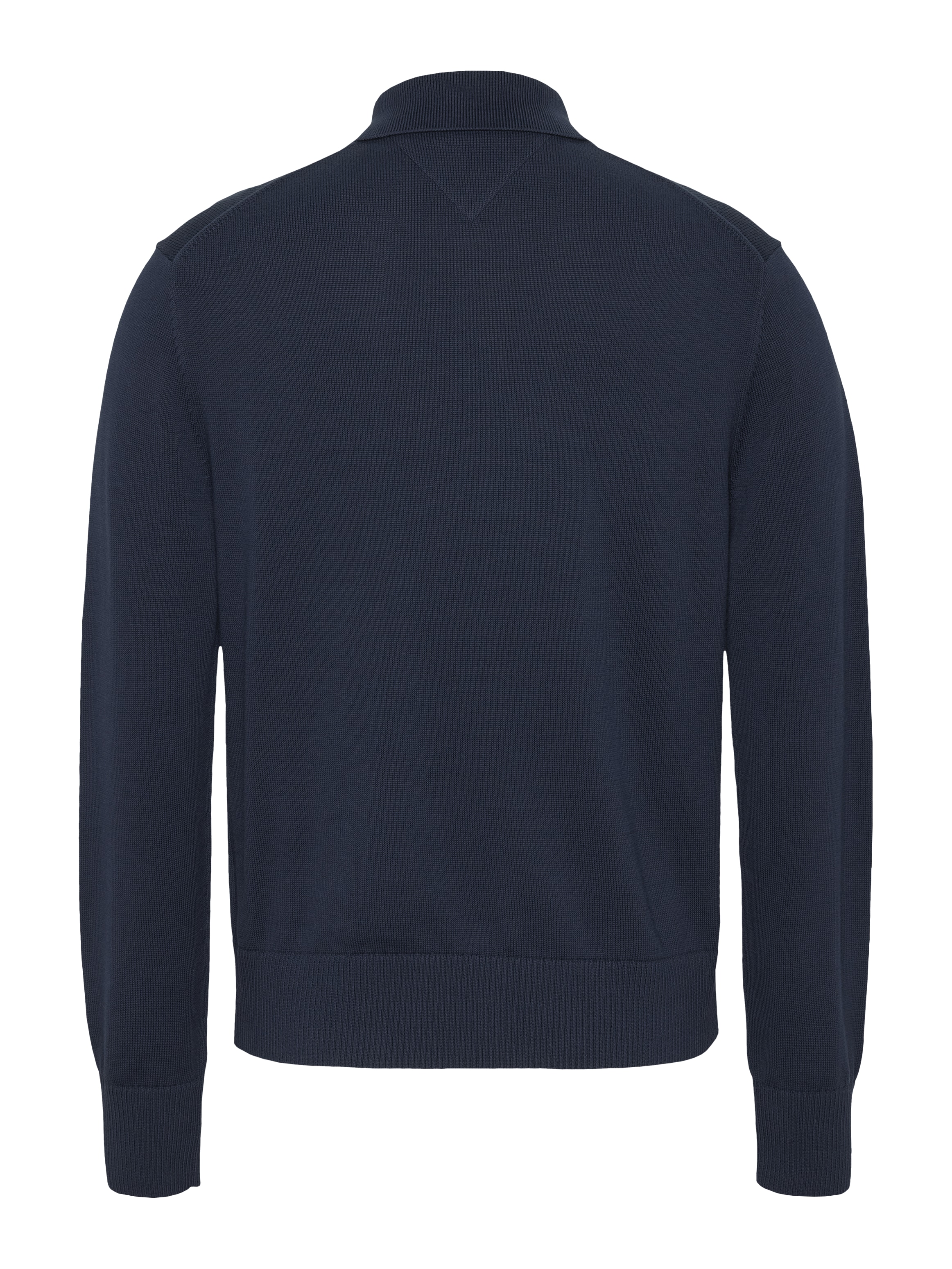 Tommy Jeans Polokragenpullover »TJM SLIM ESSENTIAL POLO SWEATER«, mit Logostickerei