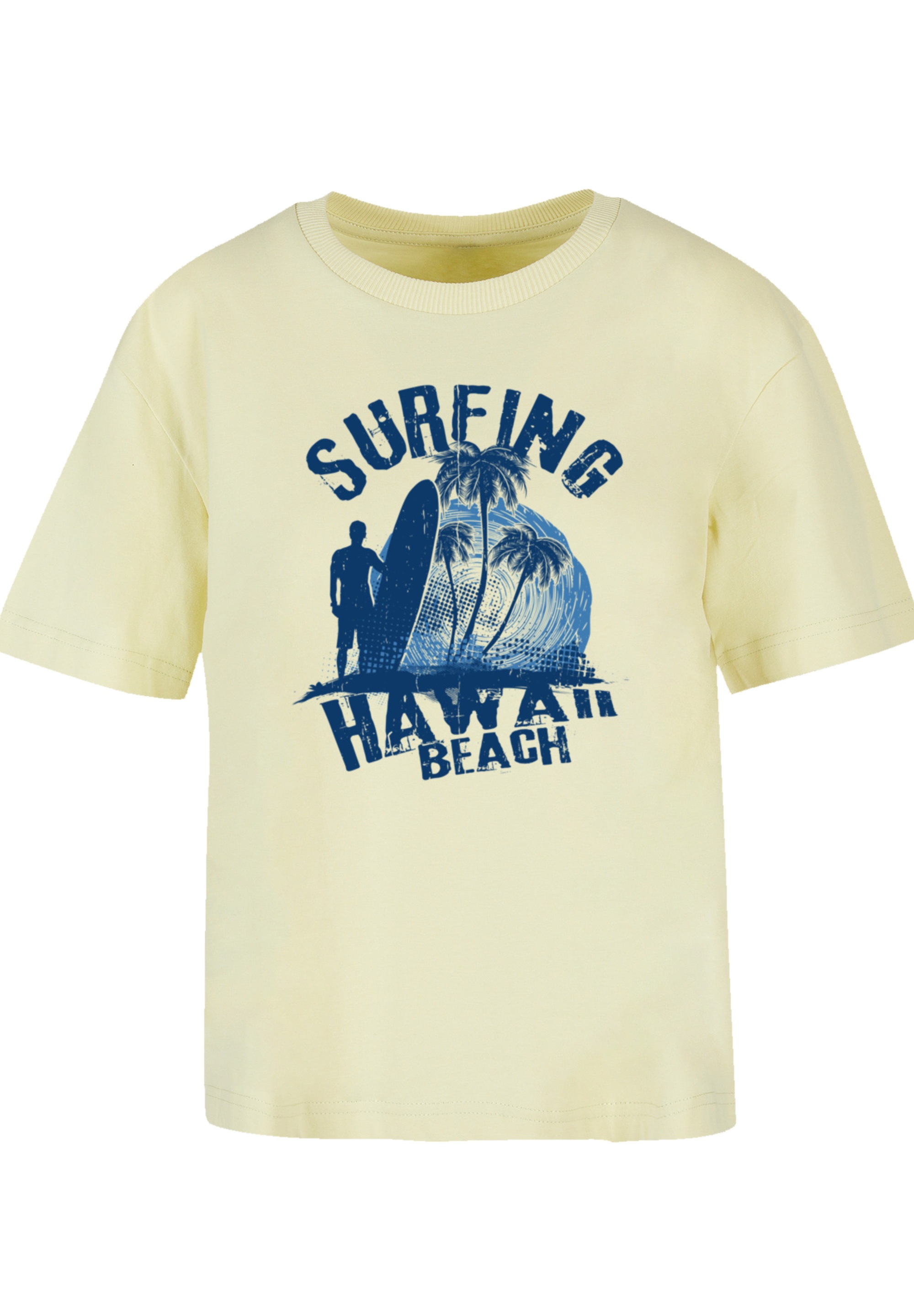 F4NT4STIC T-Shirt »Hawaii Surf Beach Summer«, Premium Qualität