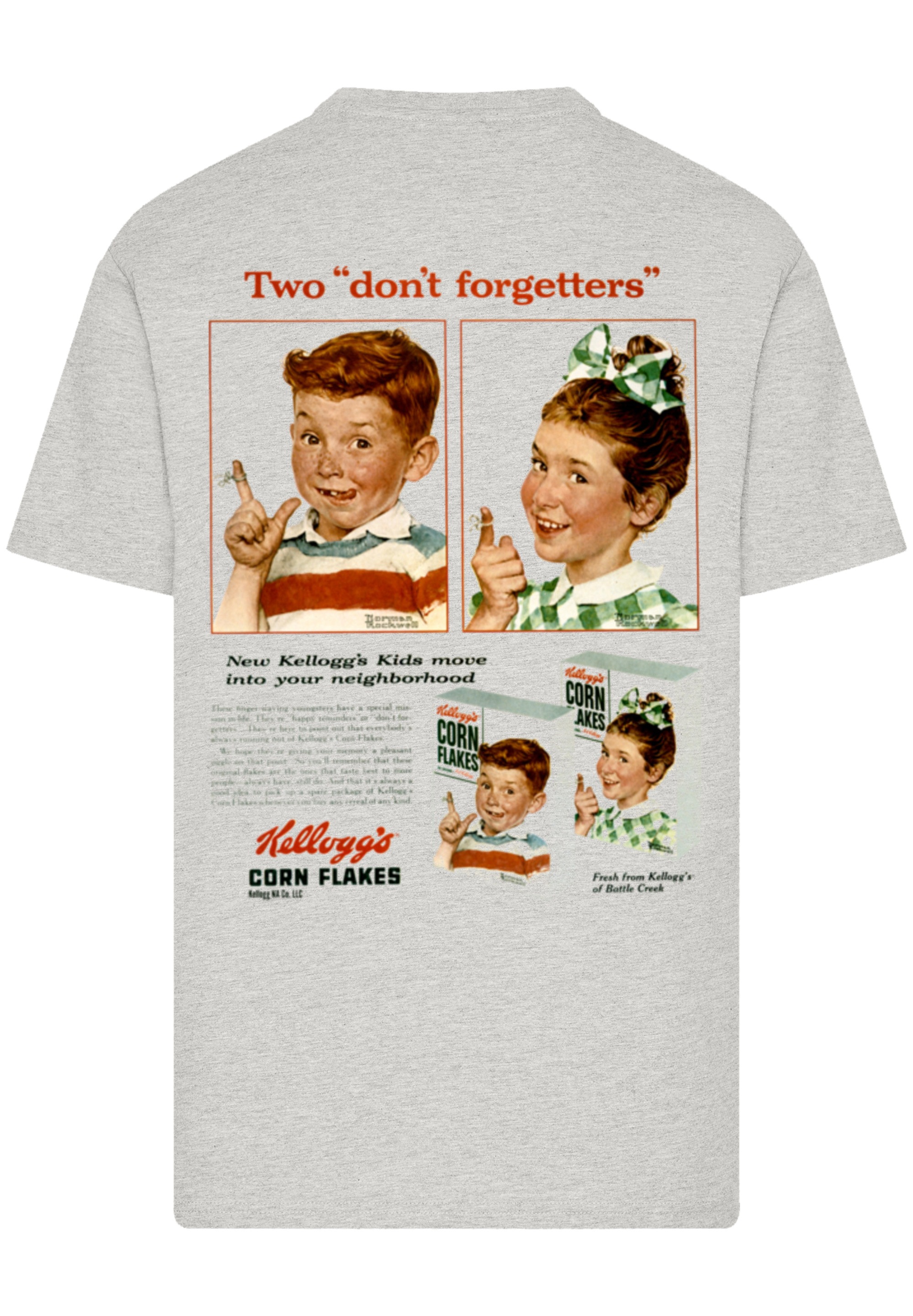 F4NT4STIC T-Shirt »Kellogg's Corn Flakes Cereal Box Children Retro« Premium Qualität