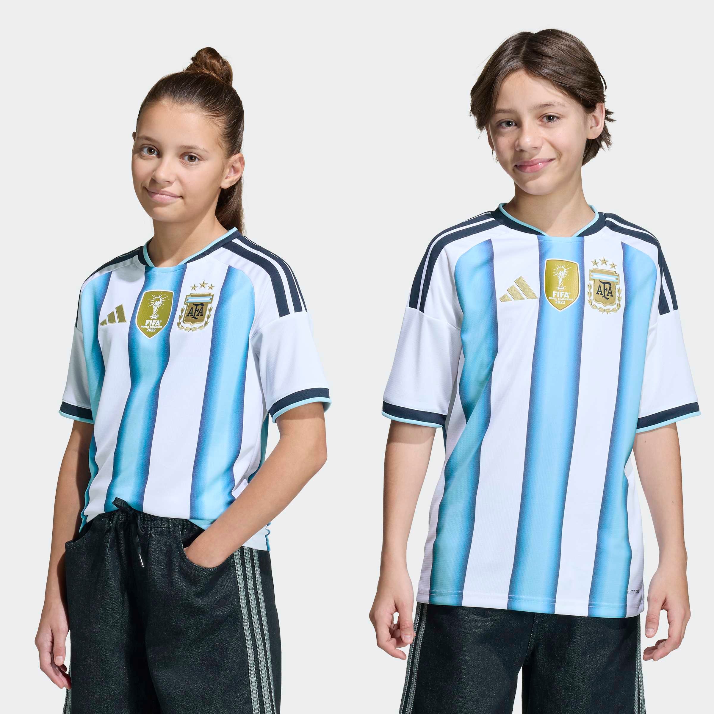adidas Performance Fußballtrikot "ARGENTINIEN 26 KIDS HEIMTRIKOT" WM Trikot Argentinien 2026