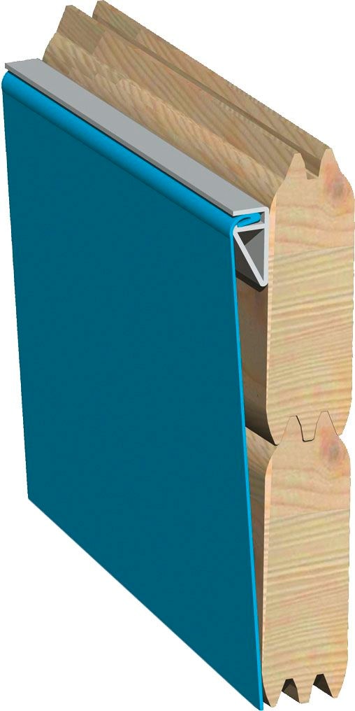 Karibu Achteckpool »Rimini 4X mit Sonnendeck« BxLxH: 690x400x121cm