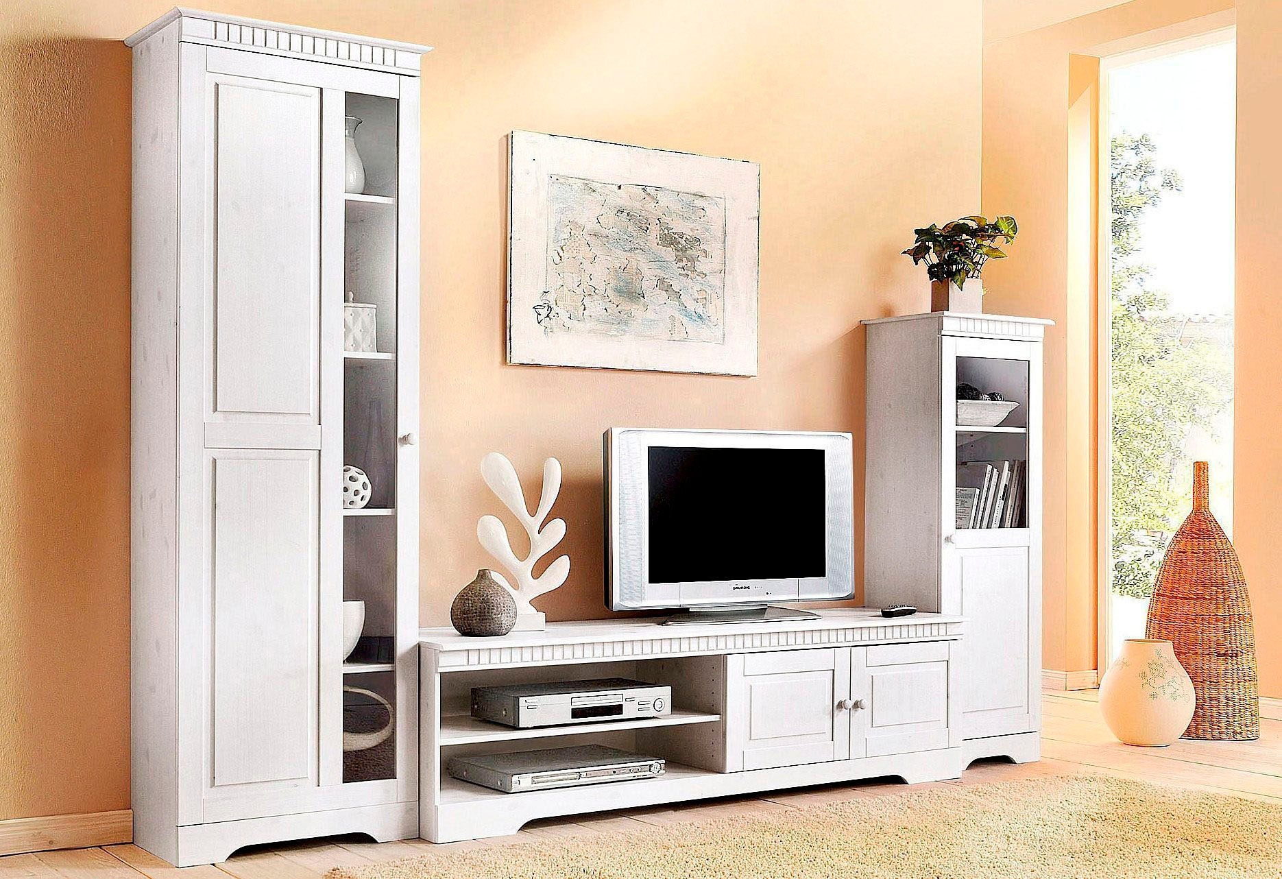 OTTO home Lowboard "Cubrix" Kommode aus schönem massivem Kiefernholz, Breit günstig online kaufen