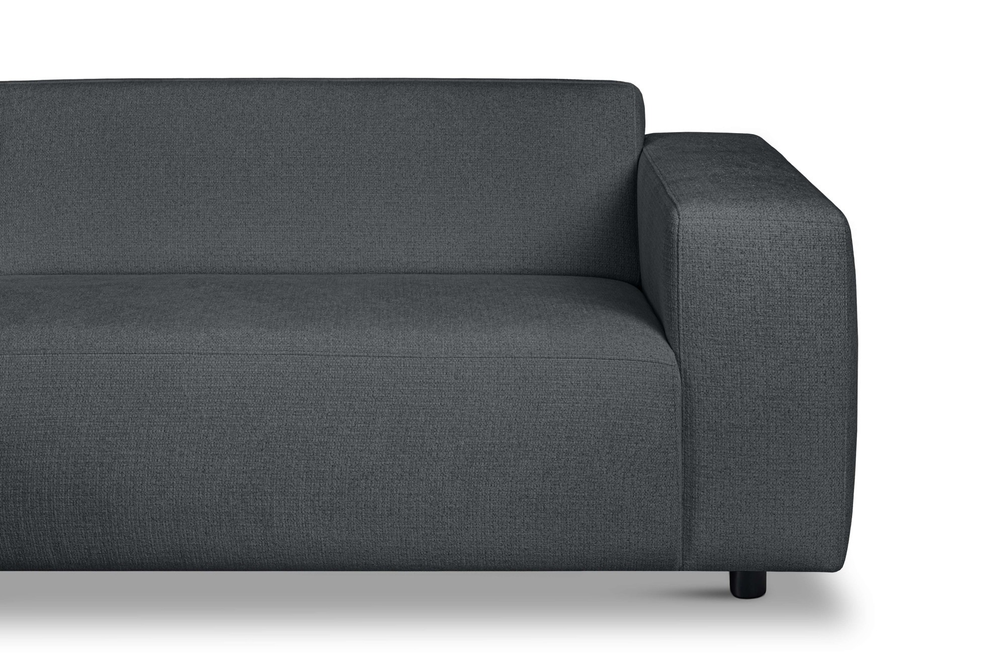 OTTO home Ecksofa »Jellon kompakte Eckcouch« Breite 232 cm, L-Form, Chenille, mit Welleunterfederung