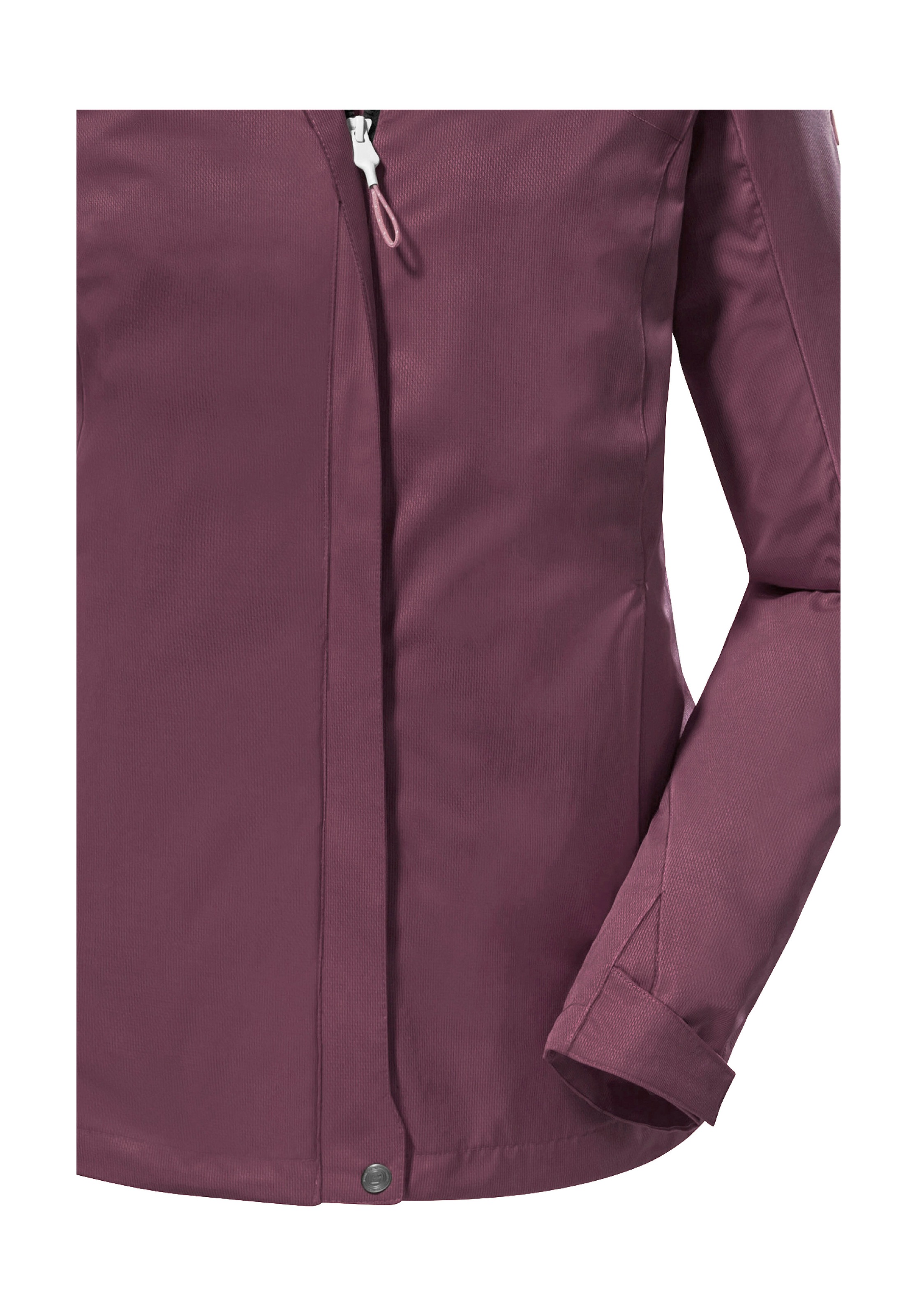 Killtec Outdoorjacke »KOS 133 WMN JCKT«, Wasser- und winddichte Damenjacke mit abnehmbarer Kapuze, PFAS-frei