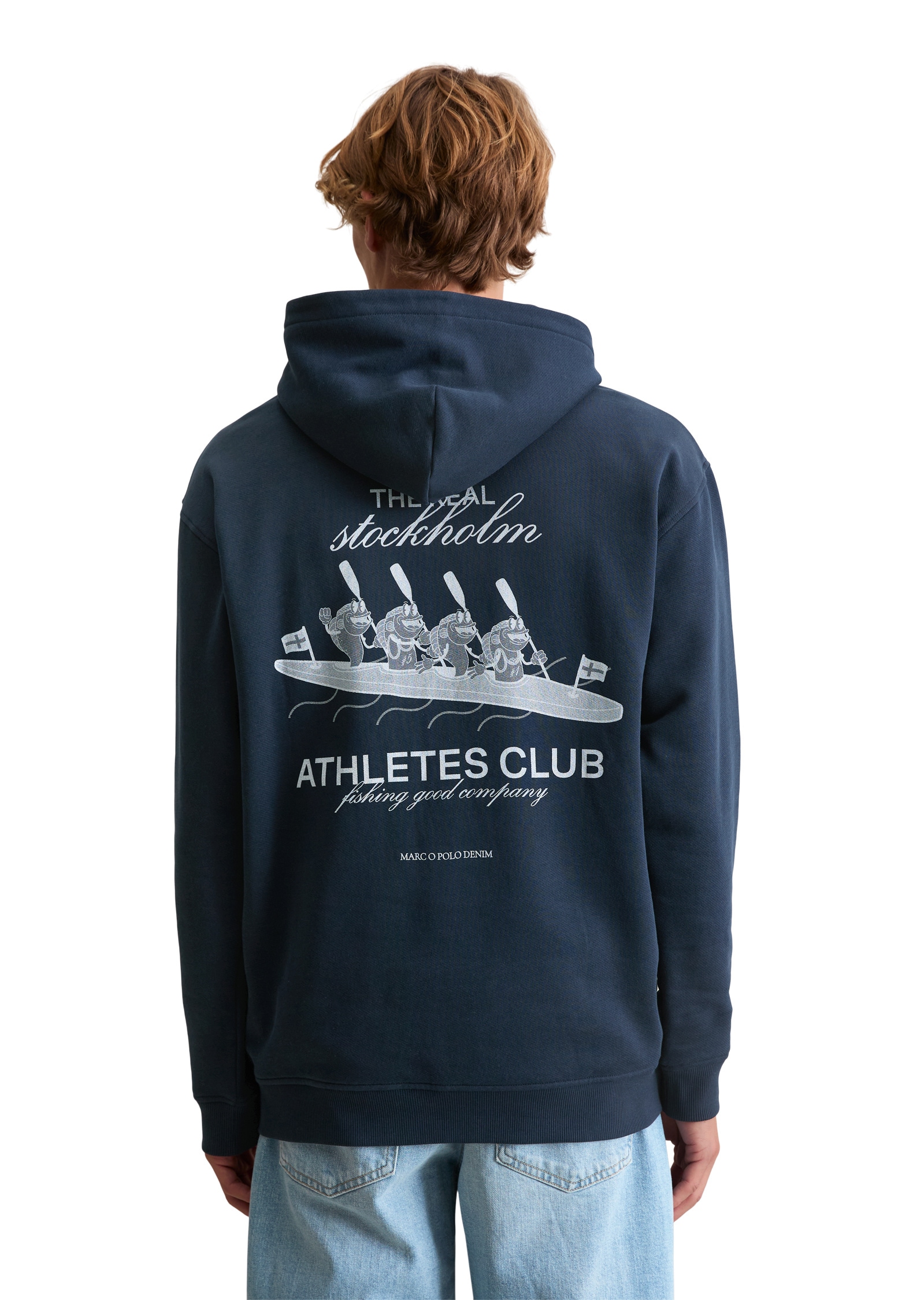 Marc O'Polo DENIM Sweatshirt »mit großem Rückenprint«
