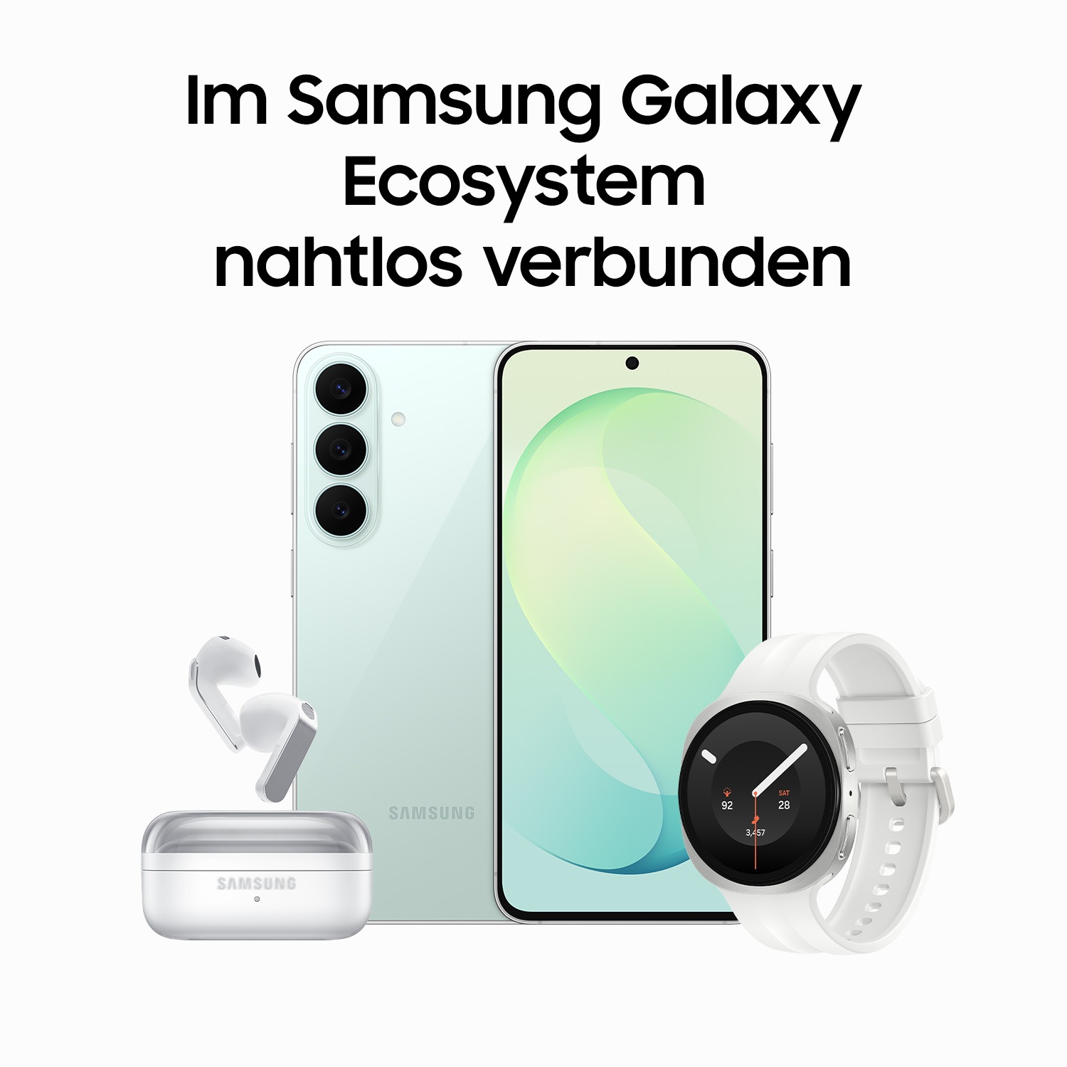 Samsung Smartphone »Galaxy S26 FE« light green
