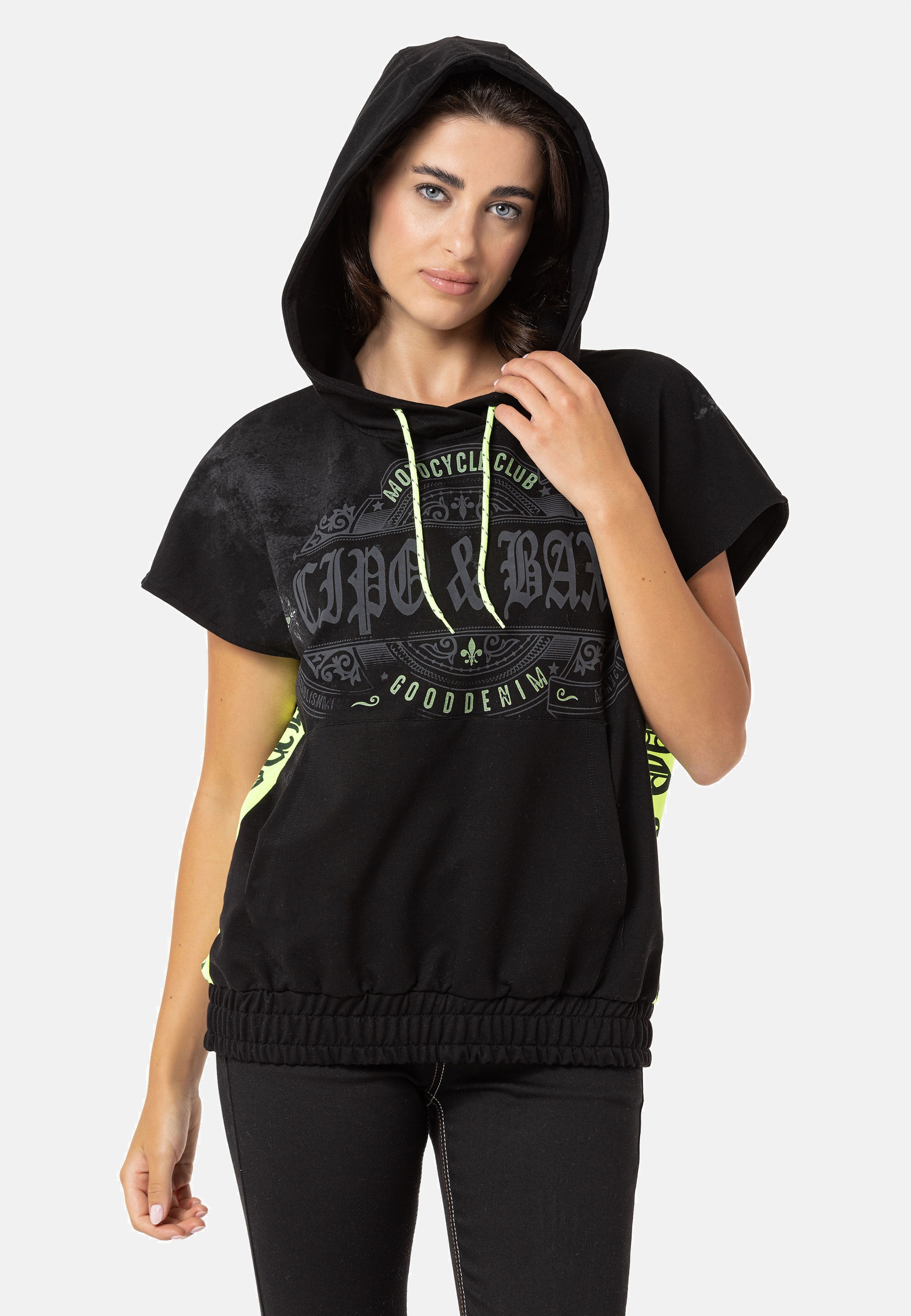 Cipo & Baxx T-Shirt »WT374« gerade geschnitten