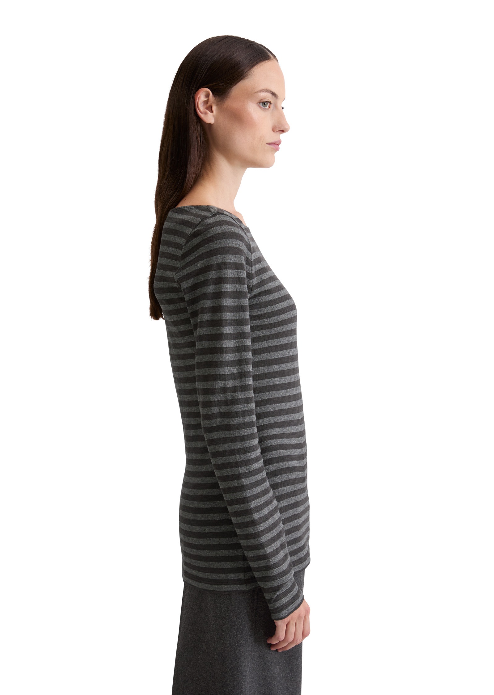 Marc OPolo Langarmshirt "aus Slubjersey" günstig online kaufen