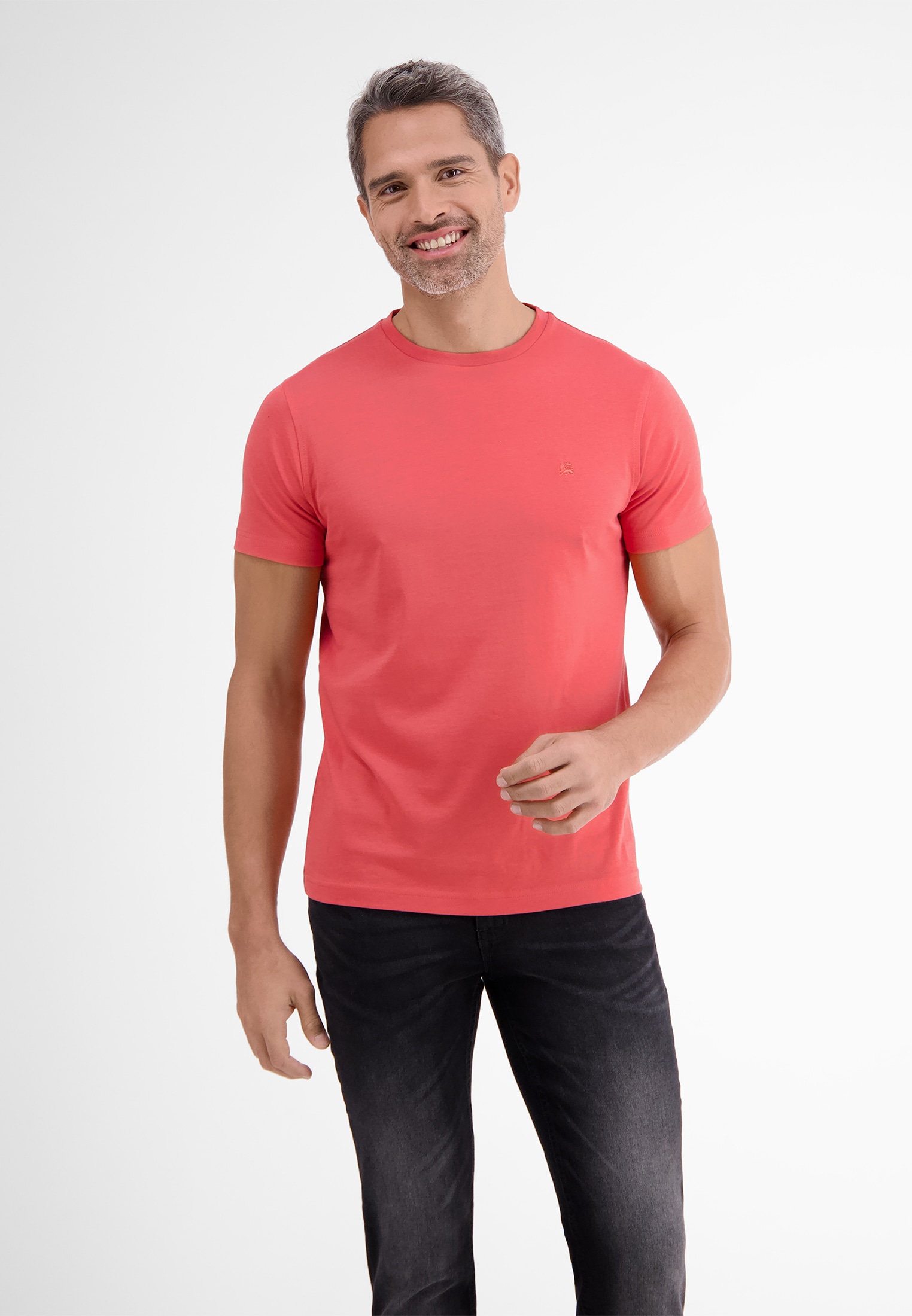 LERROS T-Shirt "LERROS Basic T-Shirt in vielen Farben" günstig online kaufen