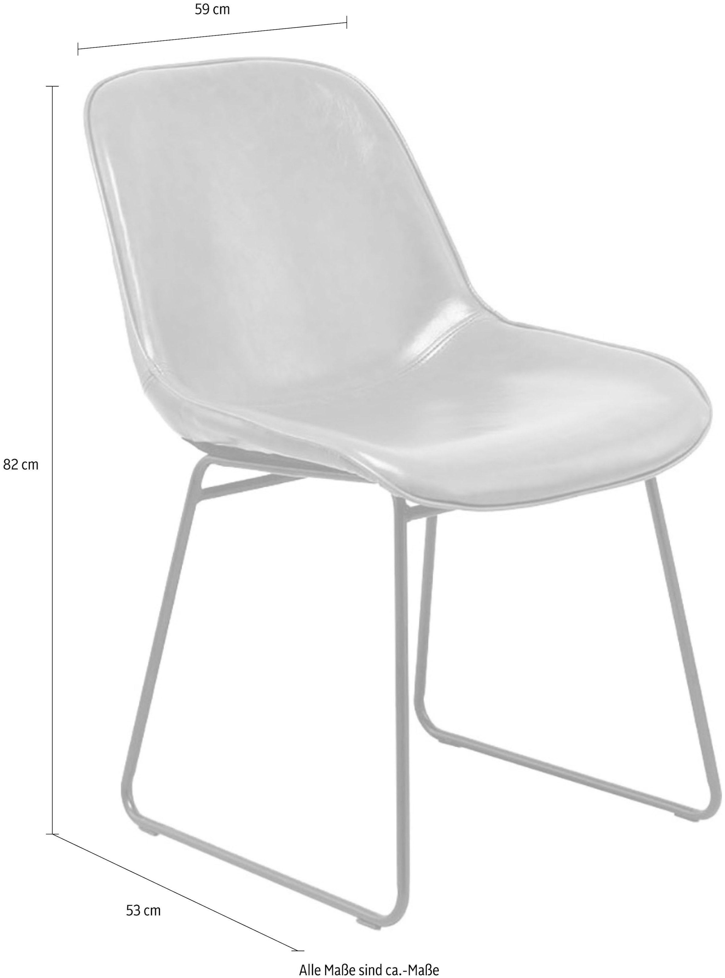 Kayoom Stuhl »Stuhl Cora 110 2er-Set, Esszimmerstuhl in robuster Aufmachung«, (Set), 2 St., pflegeleicht, modern, strapazierfähig, Blickfang in jedem Raum