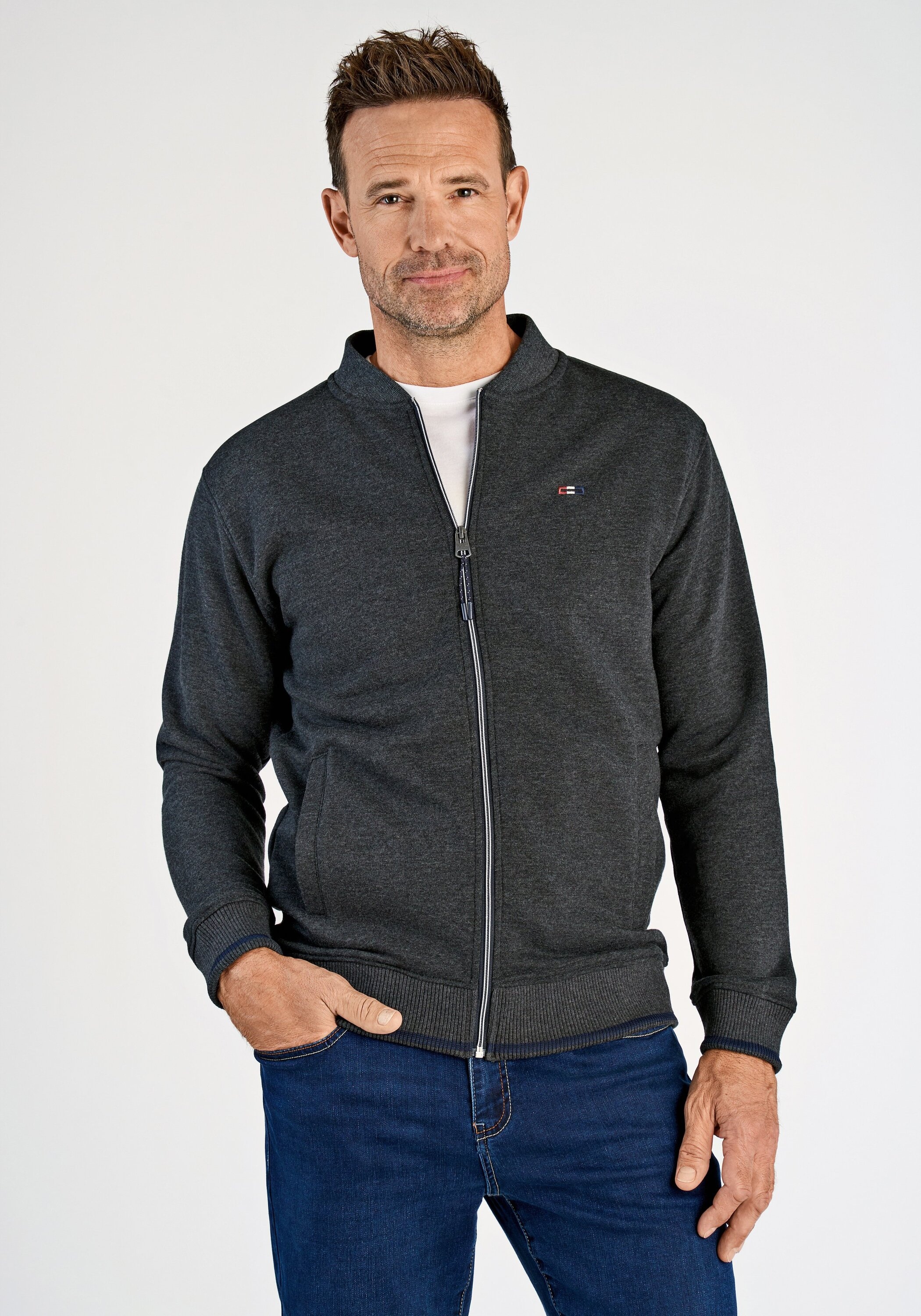 BISON Sweatshirt »BISON Cardigan«
