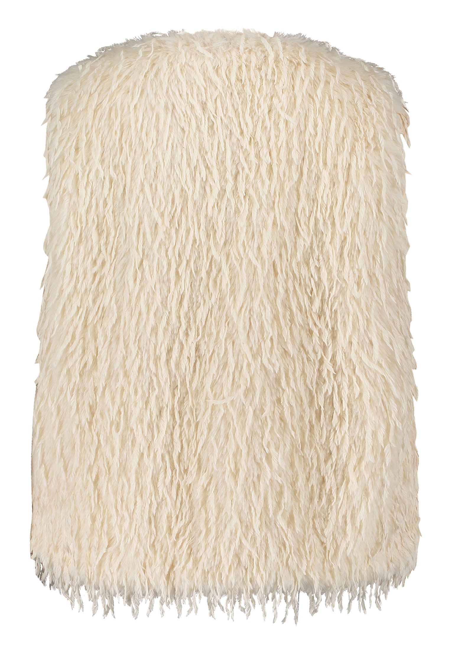 Betty&Co Plüschweste »Damen mit Fransen«
