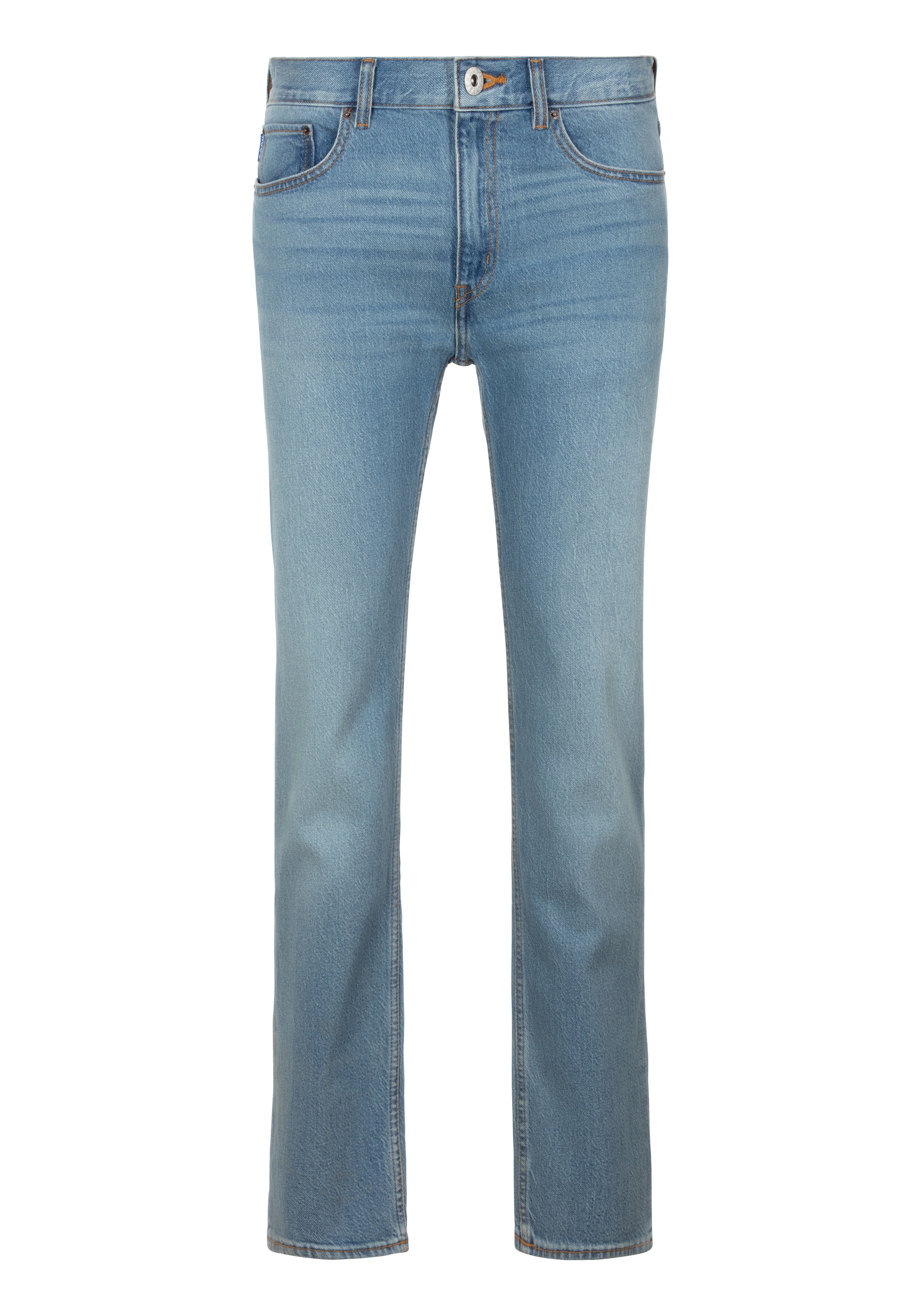 HUGO Blue Slim-fit-Jeans »Ash«, mit Stone-washed-Finish