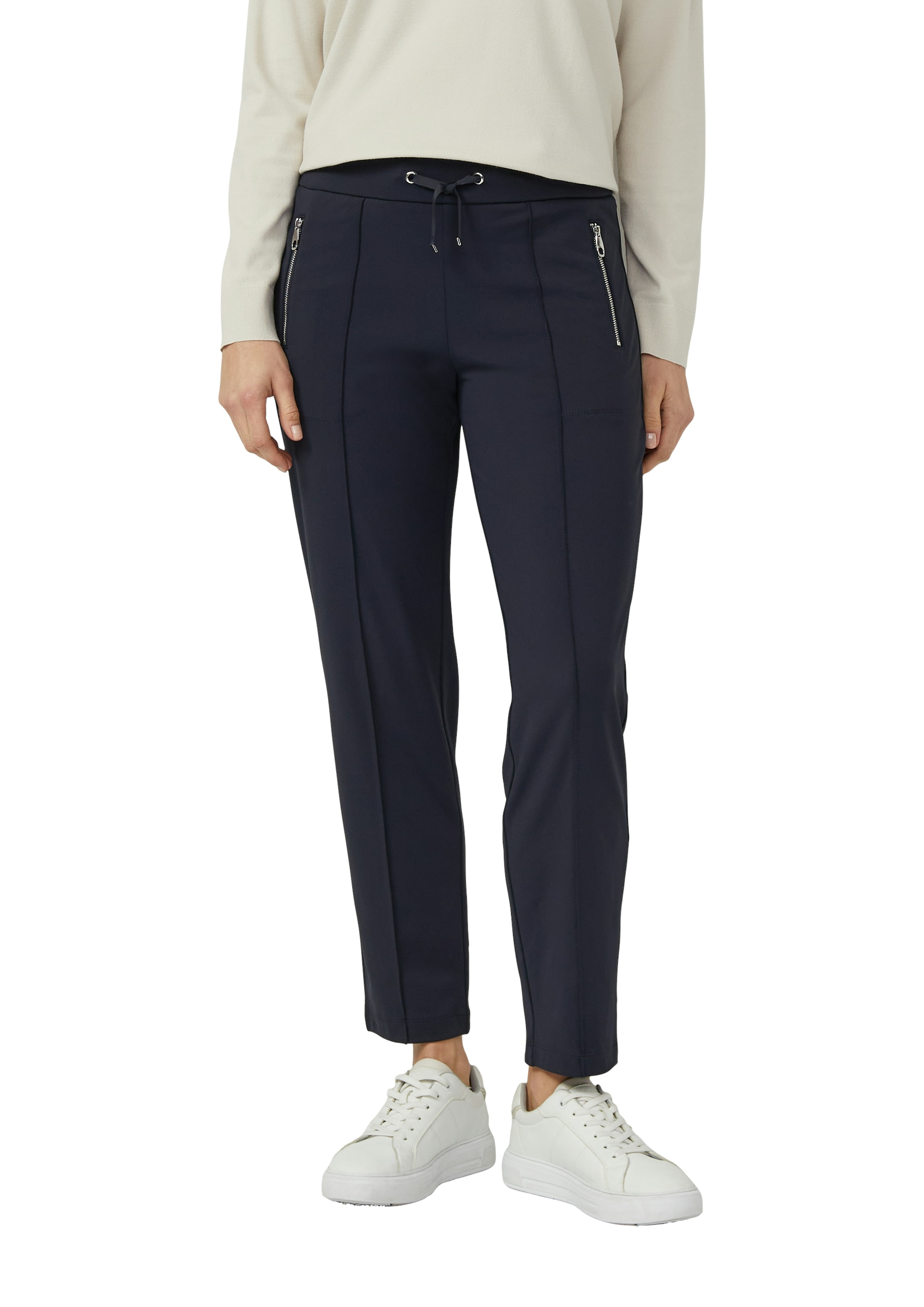 s.Oliver BLACK LABEL Stoffhose mit Kordelzug günstig online kaufen