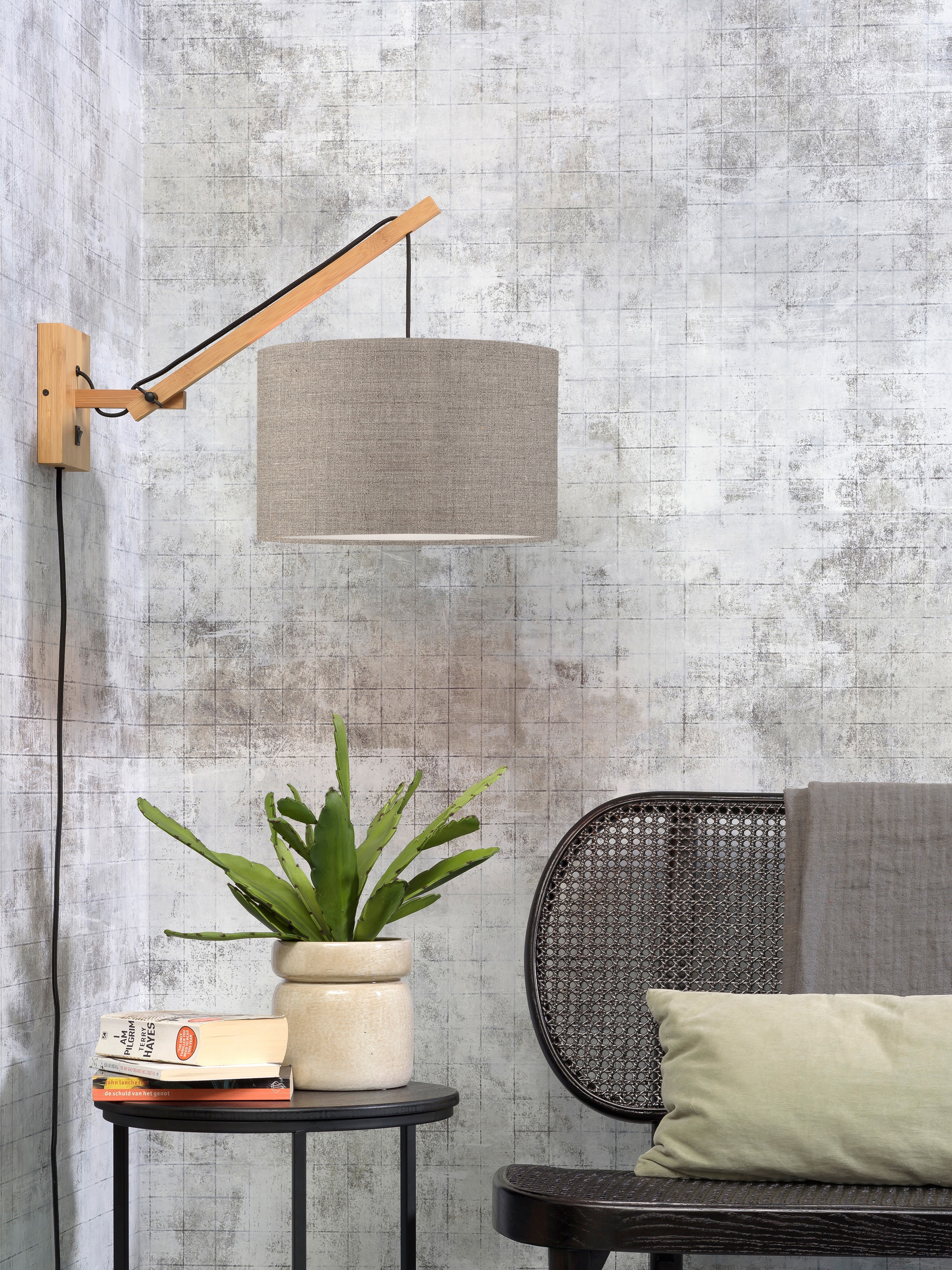 GOOD&MOJO Wandleuchte »Andes«, Leuchtmittel E27 | ohne Leuchtmittel