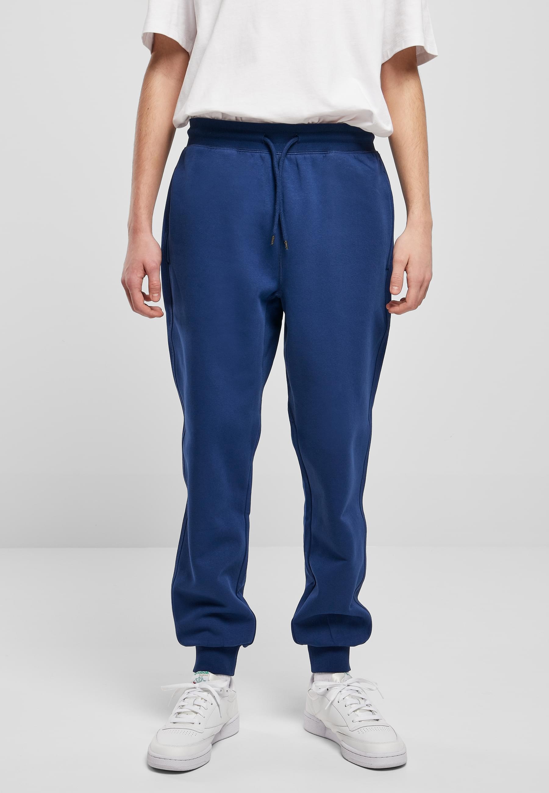 URBAN CLASSICS Stoffhose »Urban Classics Herren Basic Sweatpants«, (1 tlg.)