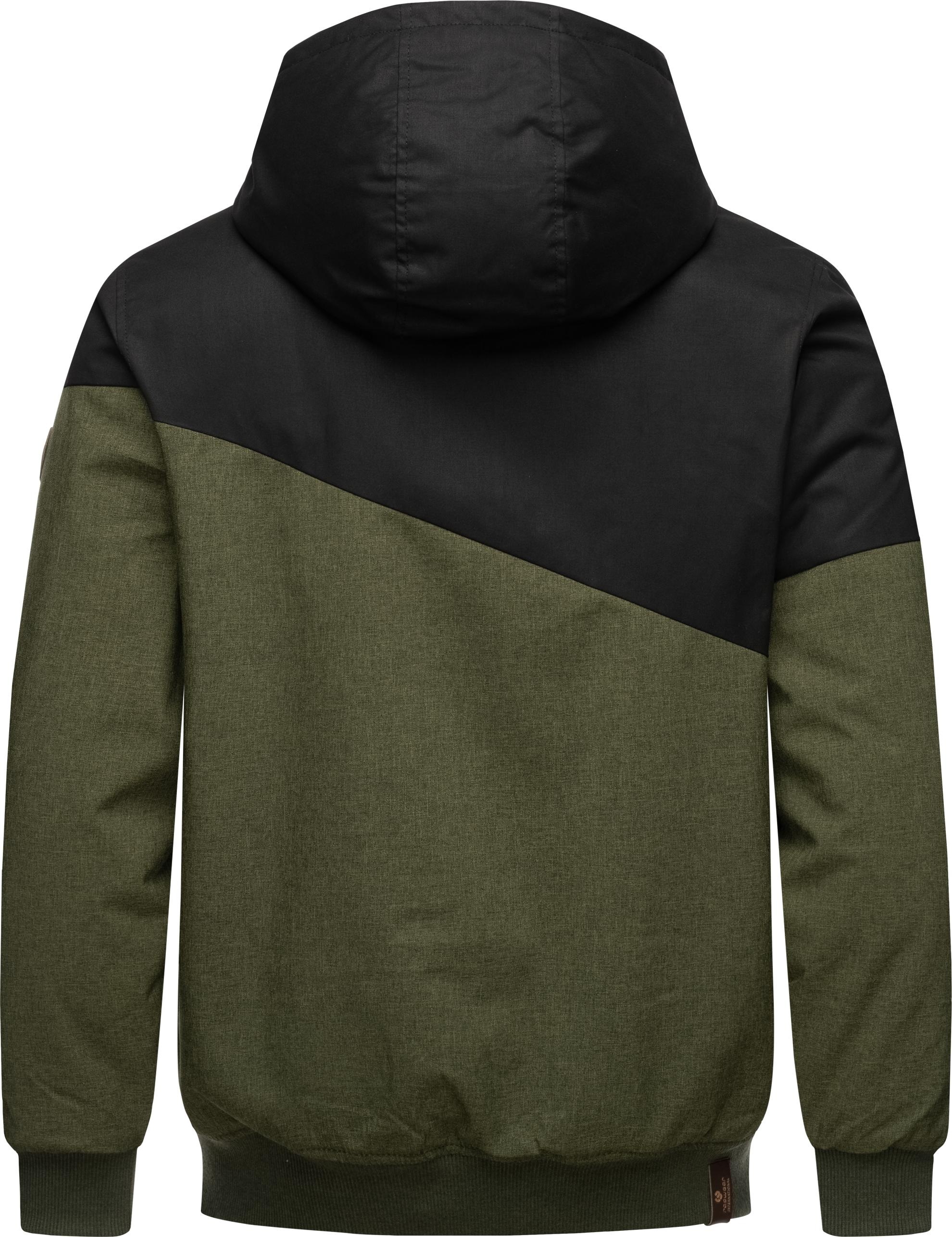 Ragwear Winterjacke »Wings«, mit Kapuze, stylische Herren Outdoorjacke mit großer Kapuze