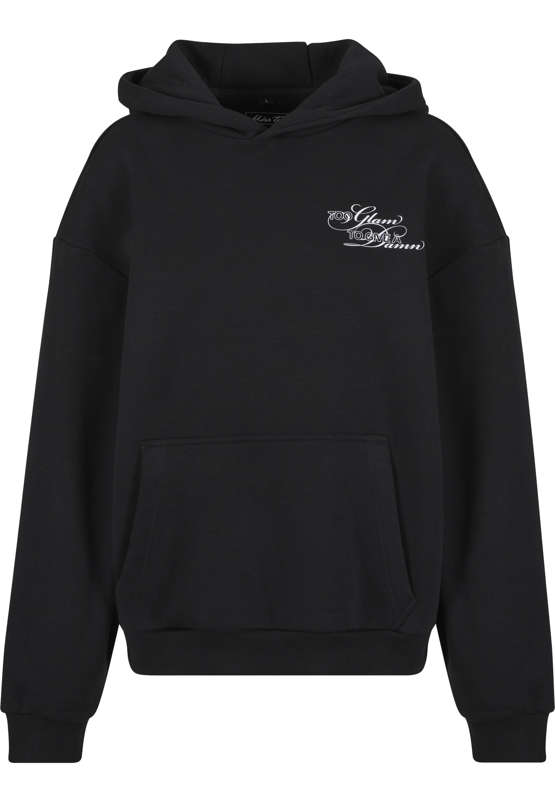 Miss Tee Kapuzenpullover "Miss Tee Give A Damn Ladies Fluffy Hoody" 1 günstig online kaufen