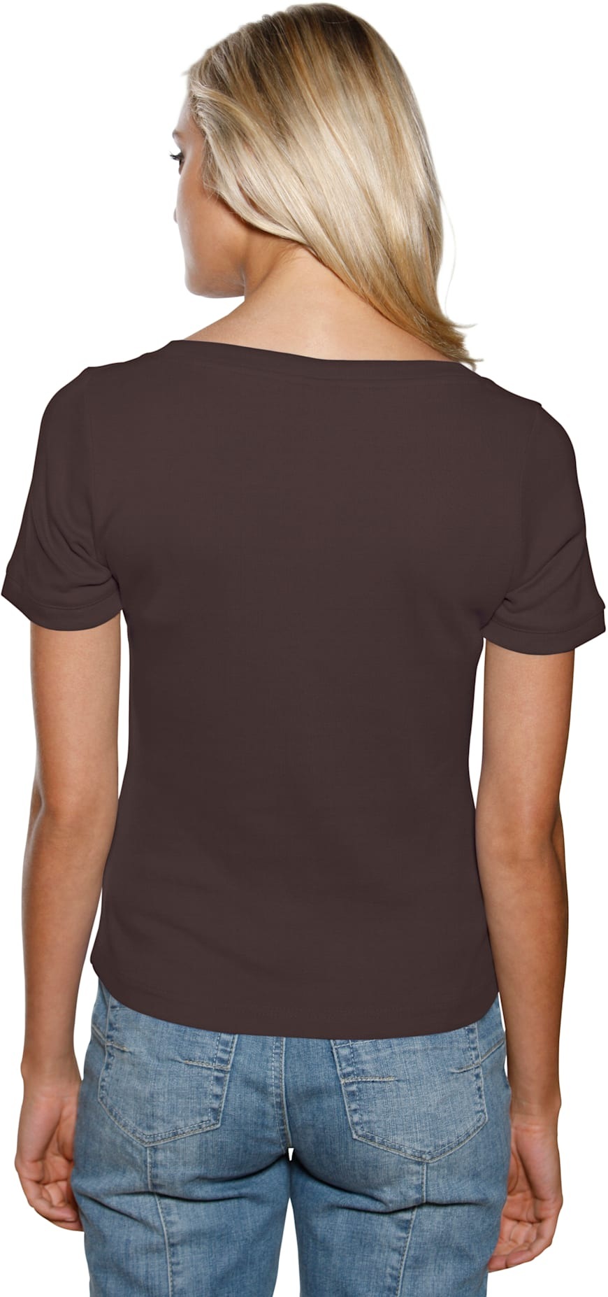 heine Kurzarmshirt "Carré-Shirt" 1 Stk. tlg. günstig online kaufen