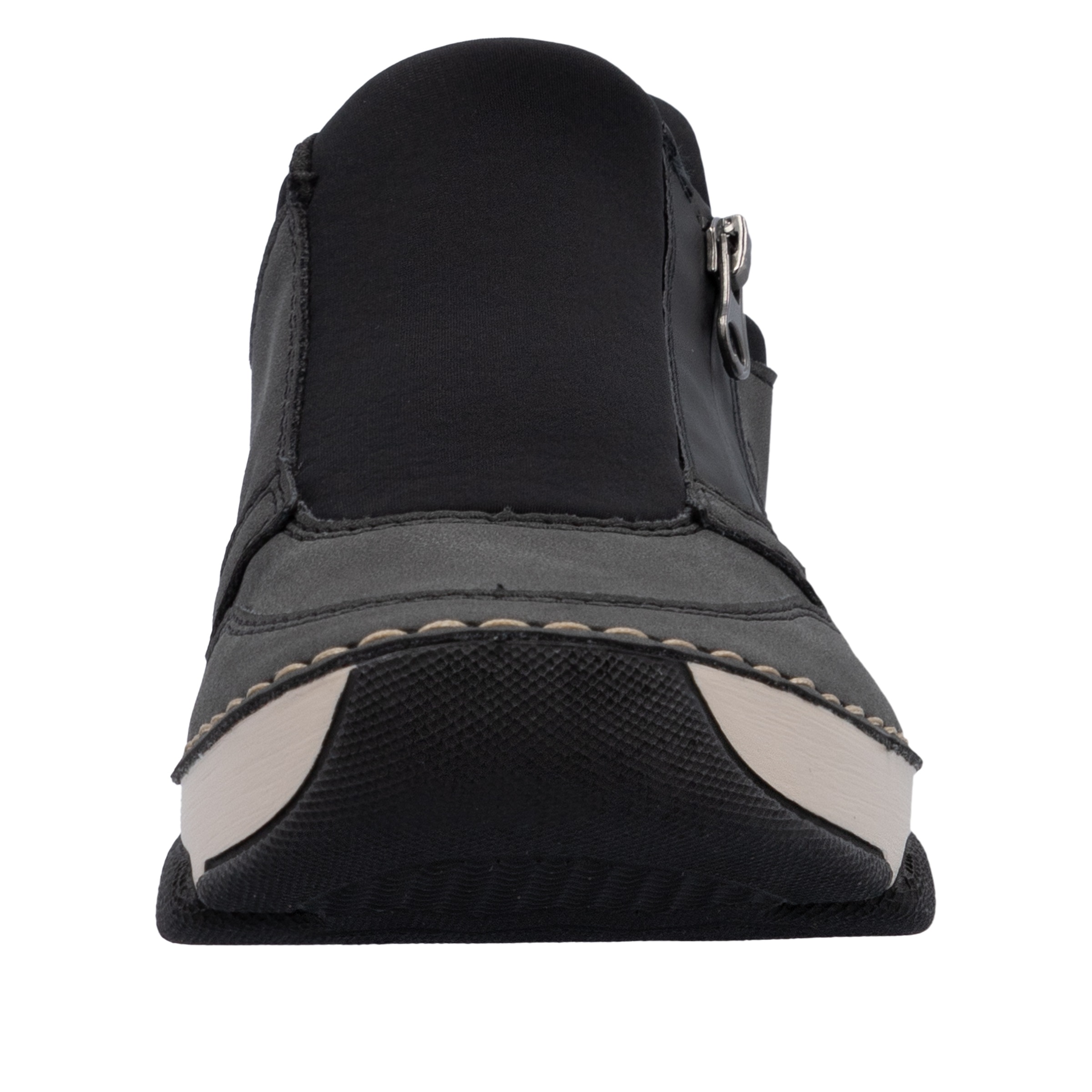 Rieker Slip-On Sneaker »Ready2GO«, Halbschuh, Freizeitsneaker mit seitlichem Reißverschluss