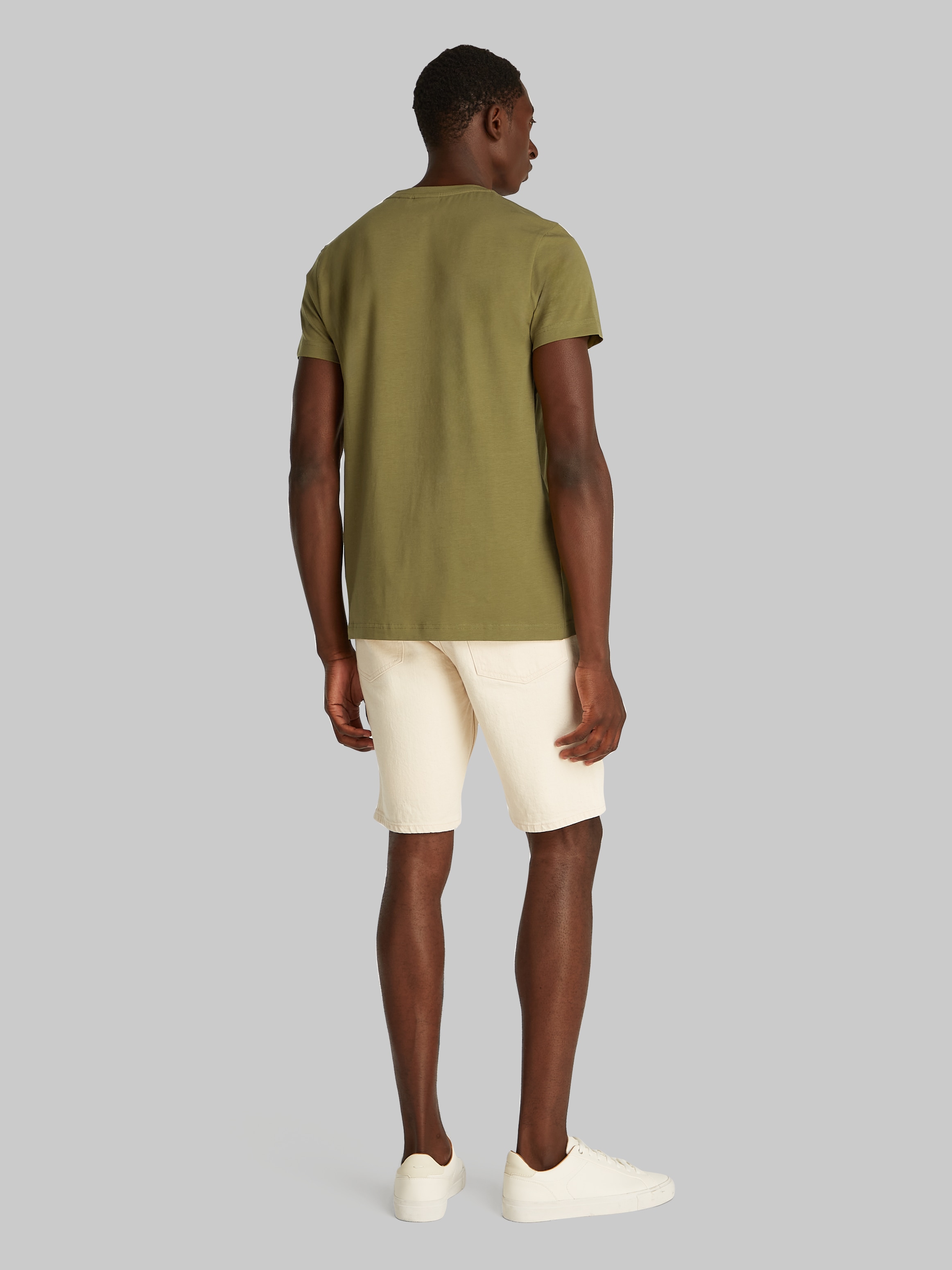 Calvin Klein T-Shirt »STRETCH SLIM FIT T-SHIRT«, mit Rundhalsausschnitt