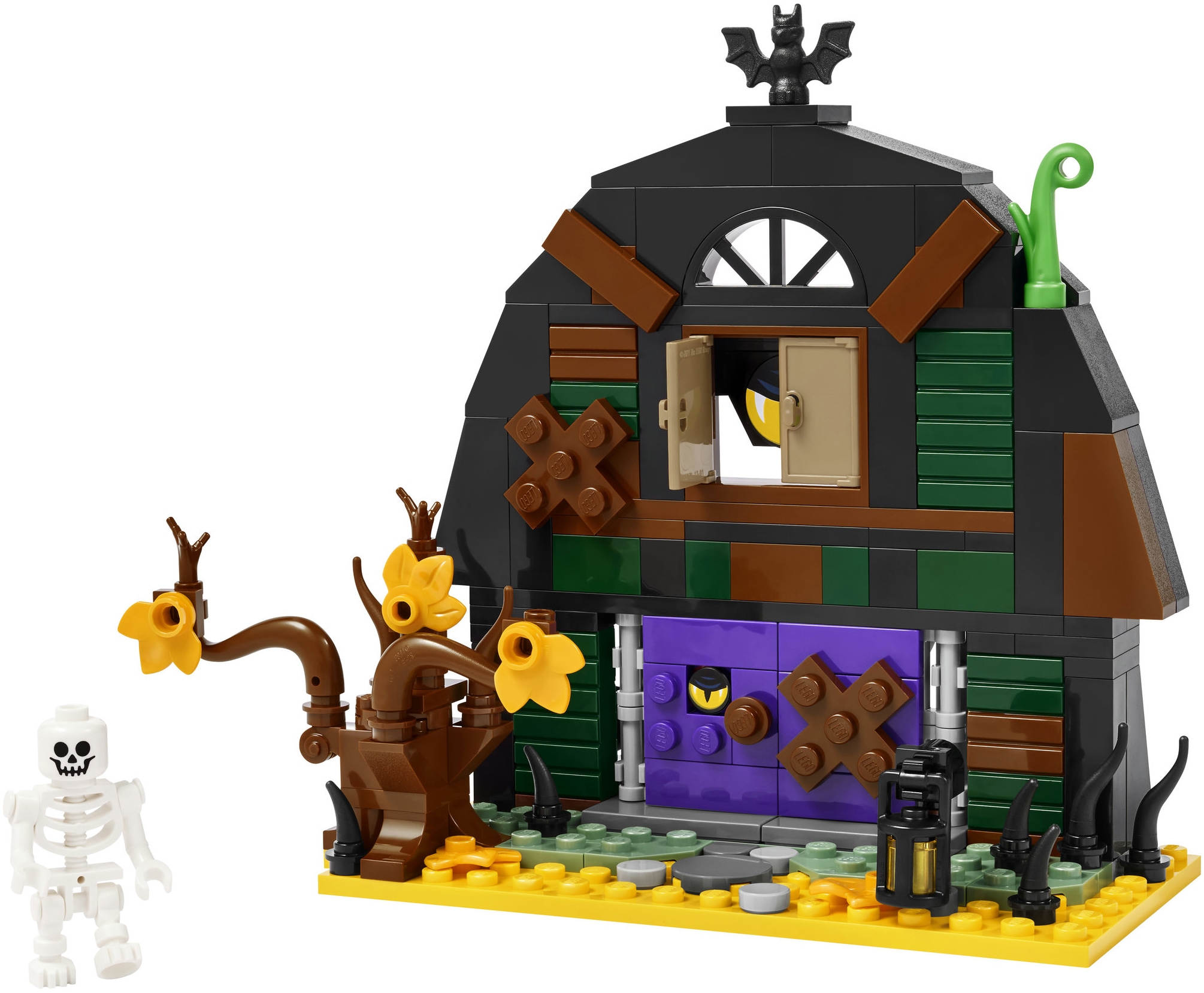 LEGO® Konstruktionsspielsteine »Halloween-Scheune (40721), LEGO Iconic« Made in Europe