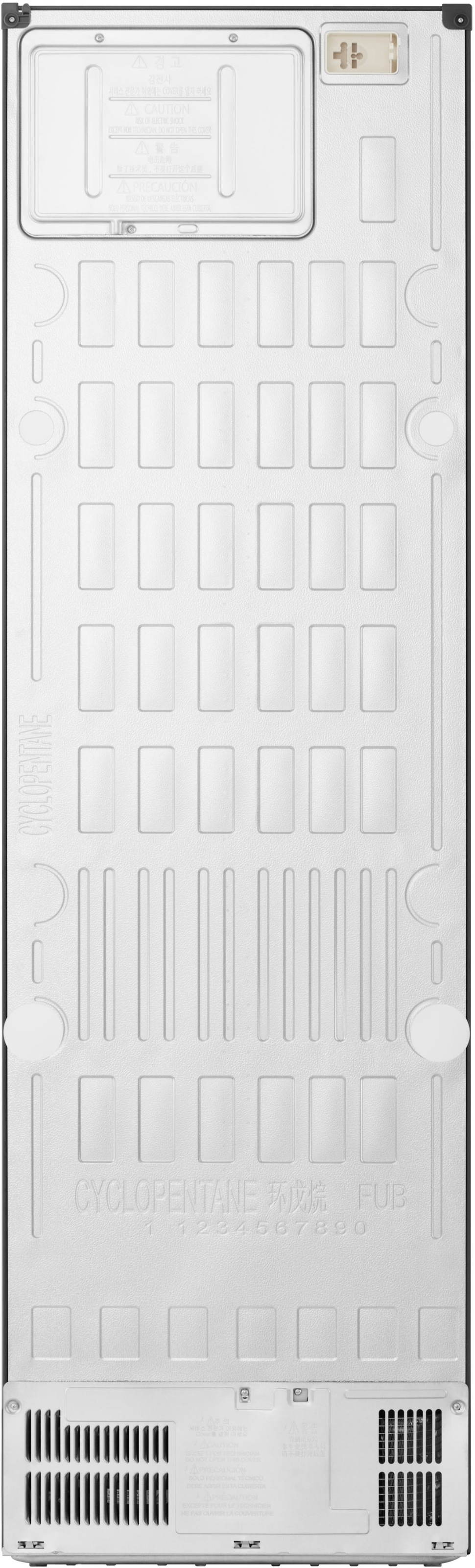 LG Kühl-/Gefrierkombination Serie 5 »GBBS525CEV« 203 cm hoch 59,7 cm breit Total No Frost, ThinQ mit AI Fresh & Saving Mode