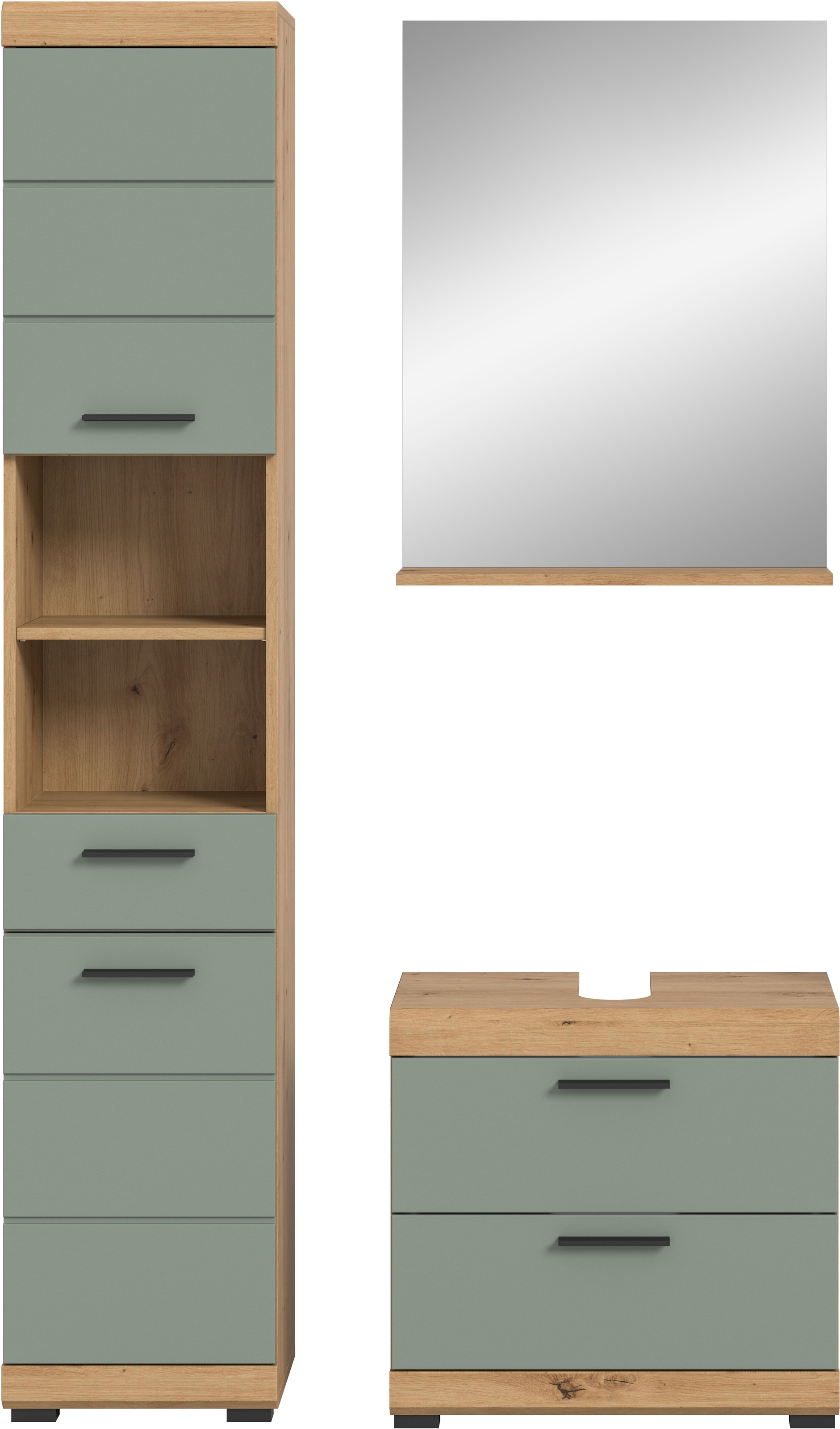 Thumbnail - INOSIGN Badmöbel-Set "Siena, 3 teilig, bestehend aus:" Set, TOPSELLER, 3 Stk. tlg.