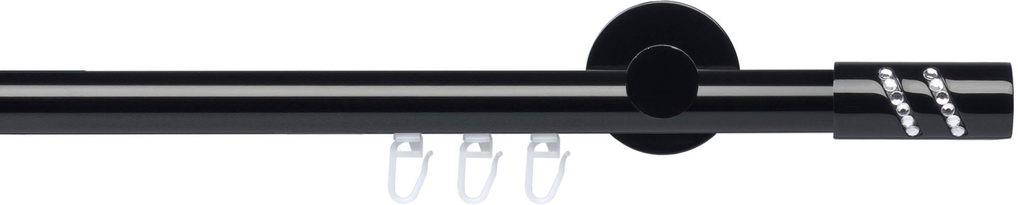 Liedeco Gardinenstange "Innenlaufgarnitur 20 mm Piano Boston" Ø 20 mm 1 läu günstig online kaufen