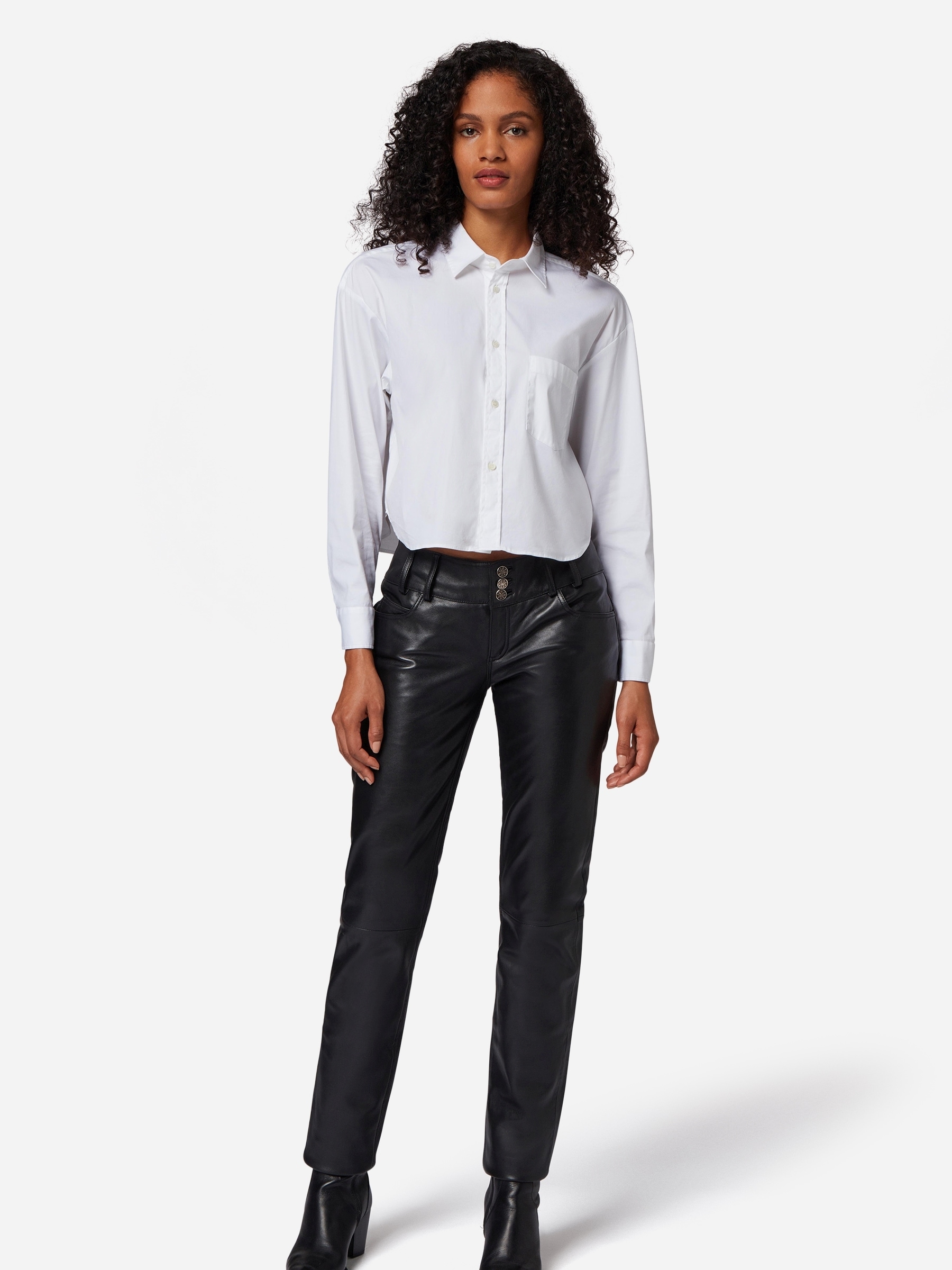 RICANO Lederhose »Lederhose Skinny Pant«  Handgefertigt aus echtem Leder