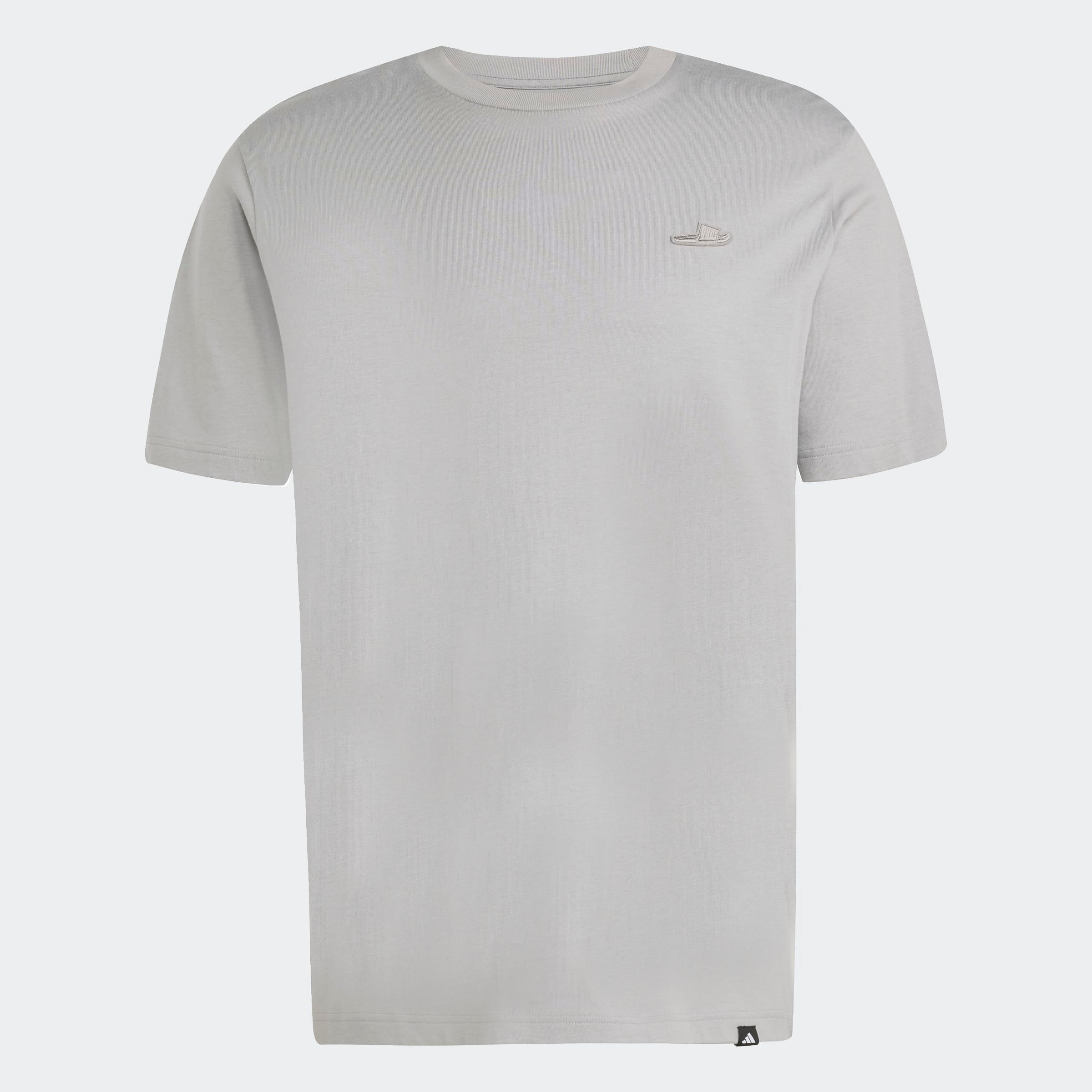 adidas Sportswear T-Shirt »M L SLIDE TEE«, mit adidas Badeschlappen-Grafik, weiche Baumwolle