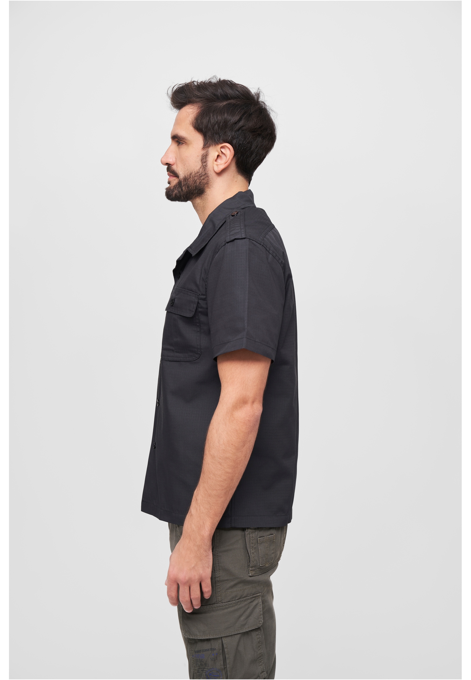 Brandit Langarmhemd "Brandit Herren US Shirt Ripstop shortsleeve" 1 Stk. tl günstig online kaufen