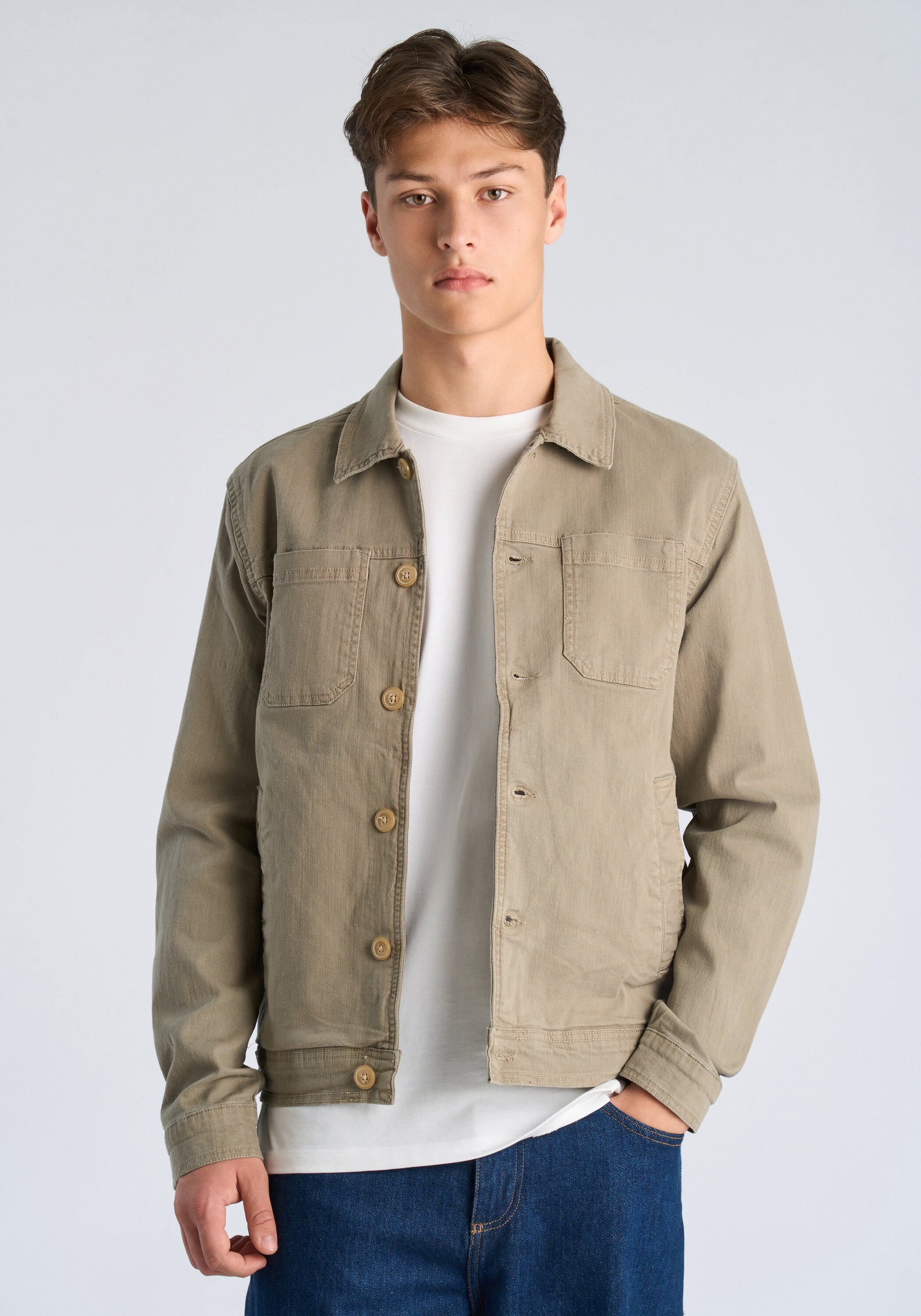 LINDBERGH Outdoorhemd "Hemdjacke Relaxed Fit"