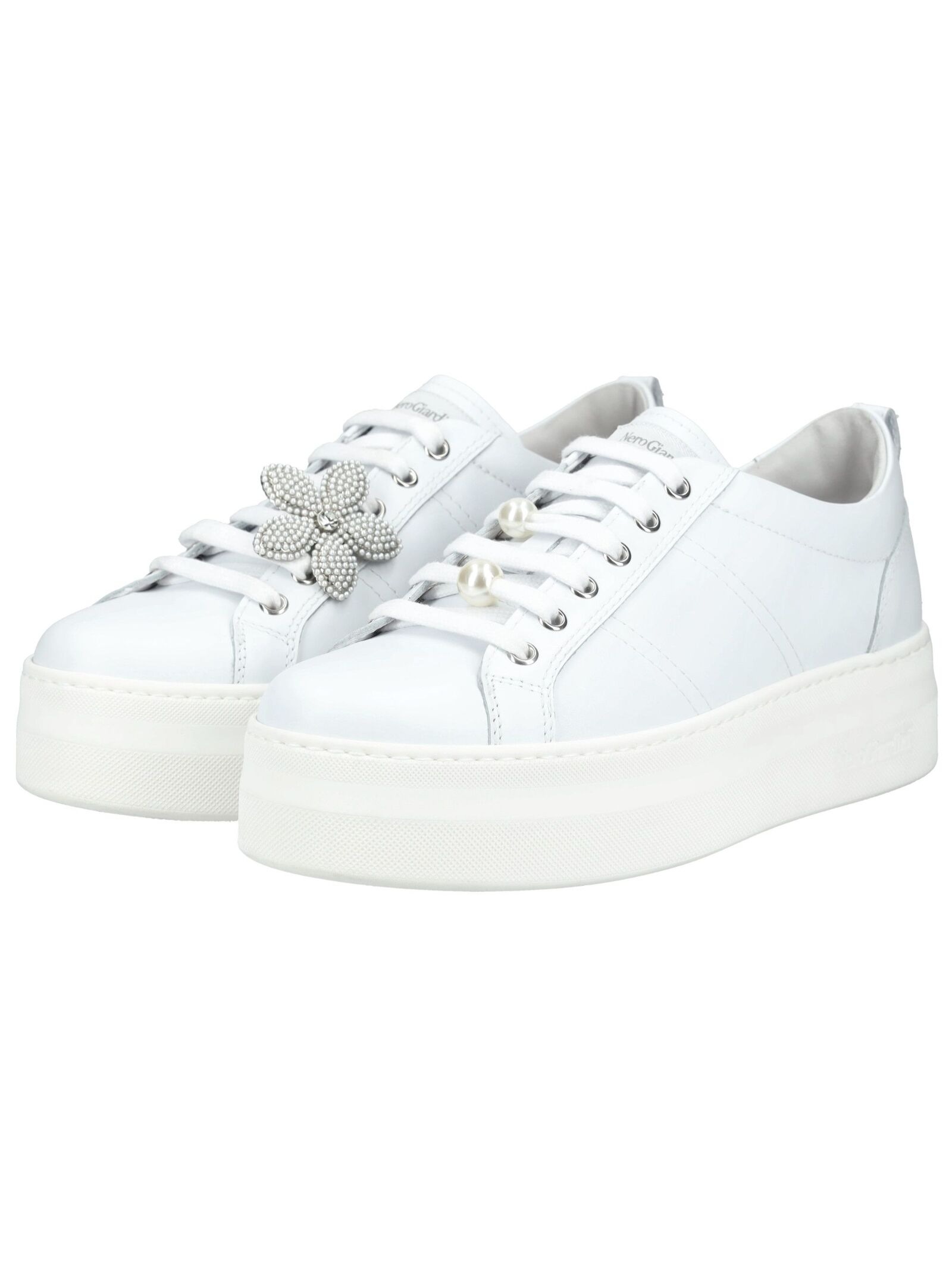 Baskets NeroGiardini E615311d Blanc EU 39 Femme 3