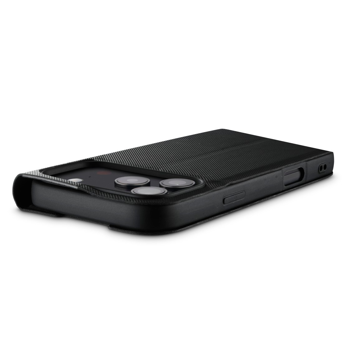 Hama Smartphone-Hülle »Handytasche Booklet für Apple iPhone 17 Pro Max, Kartenfächer, Schwarz«, Standfunktion, Kartenfächer