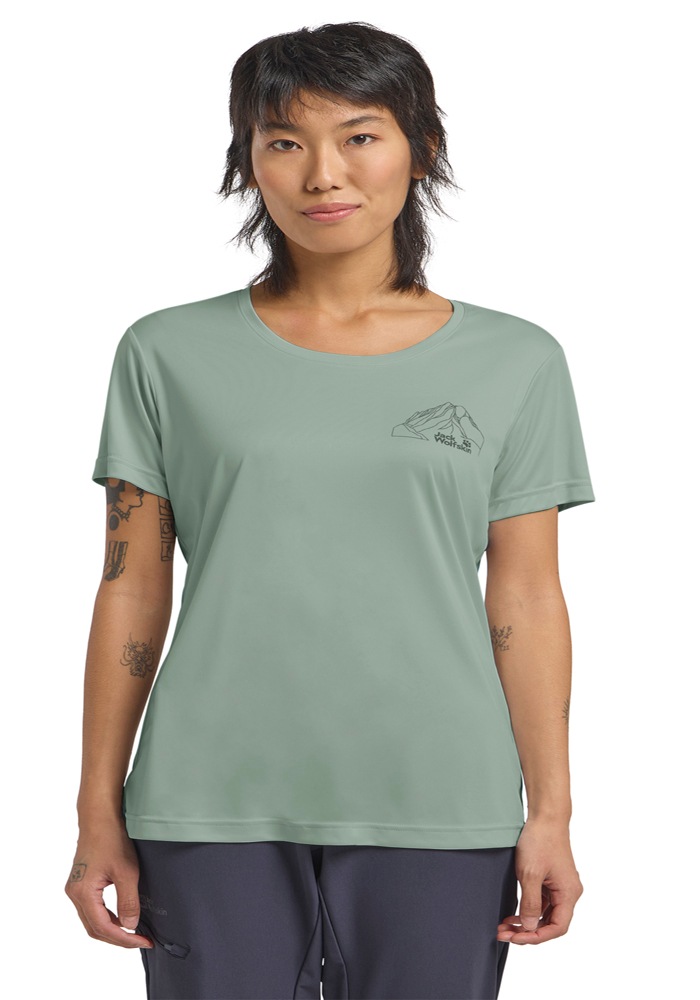 Jack Wolfskin T-Shirt "PEAK GRAPHIC T W" günstig online kaufen