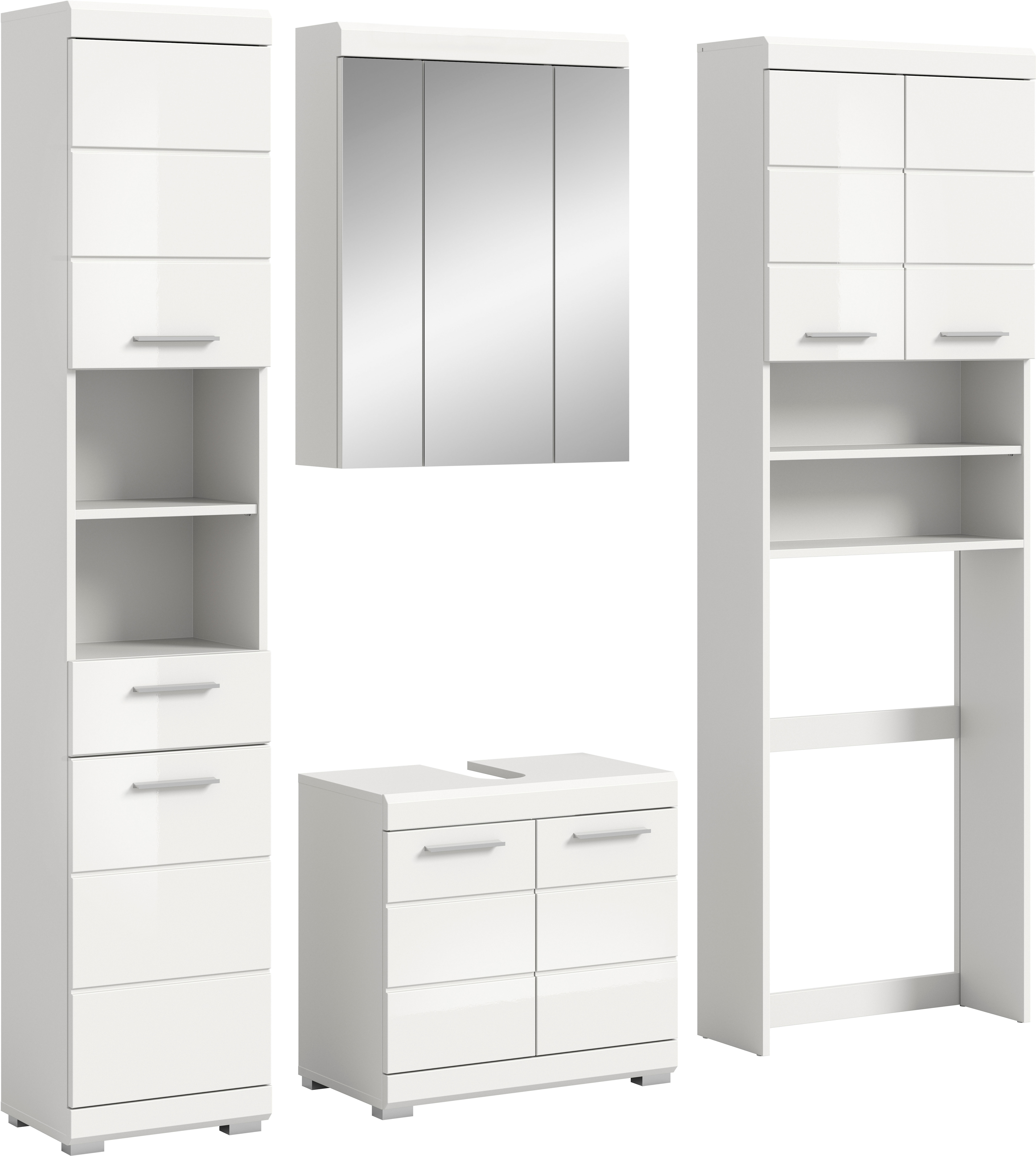 welltime "SIENA, 4 teilig, bestehend aus:" Set, TOPSELLER, 4 Stk. tlg.