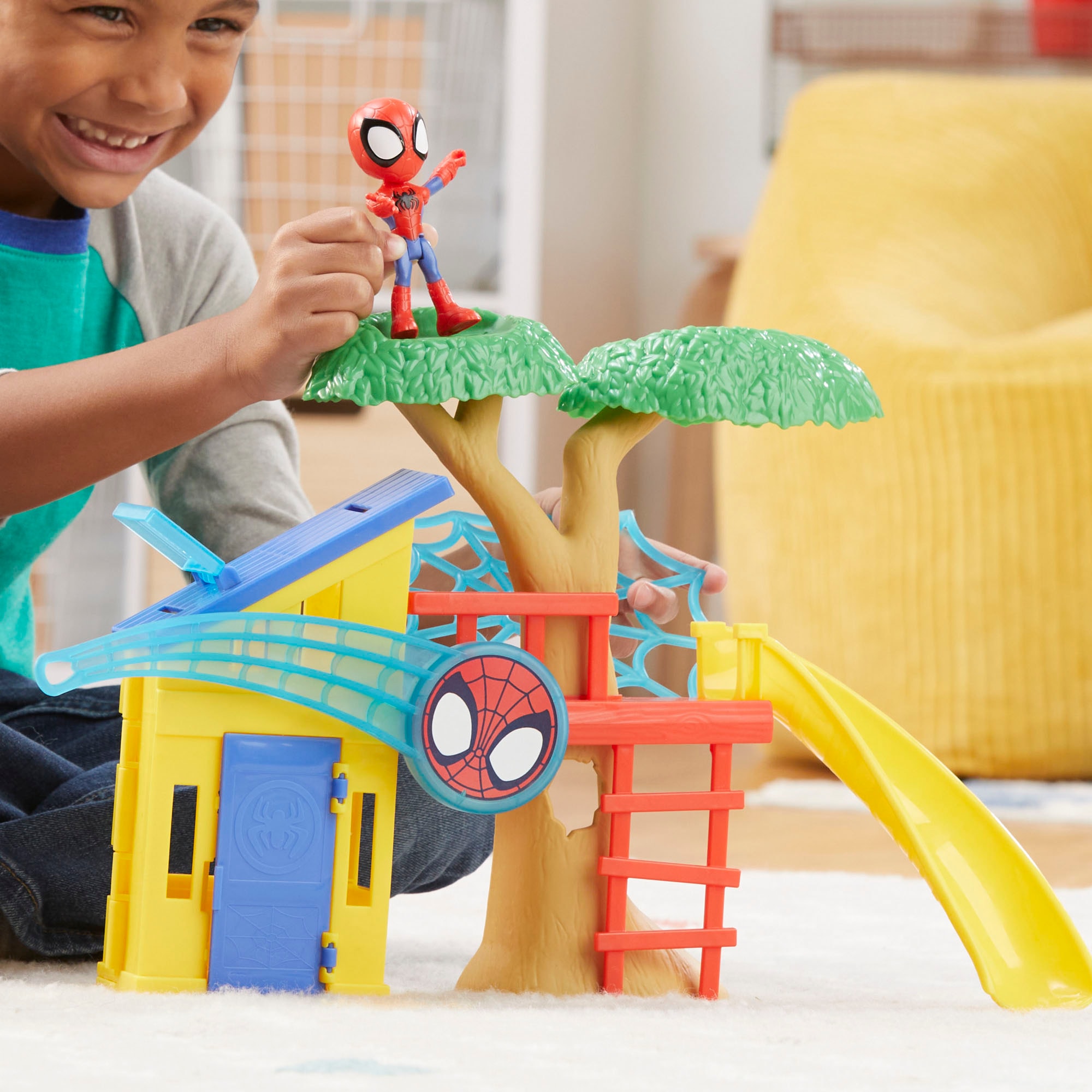 Hasbro Spielwelt »Marvel Spidey und seine Super-Freunde, Spideys Spielplatz«